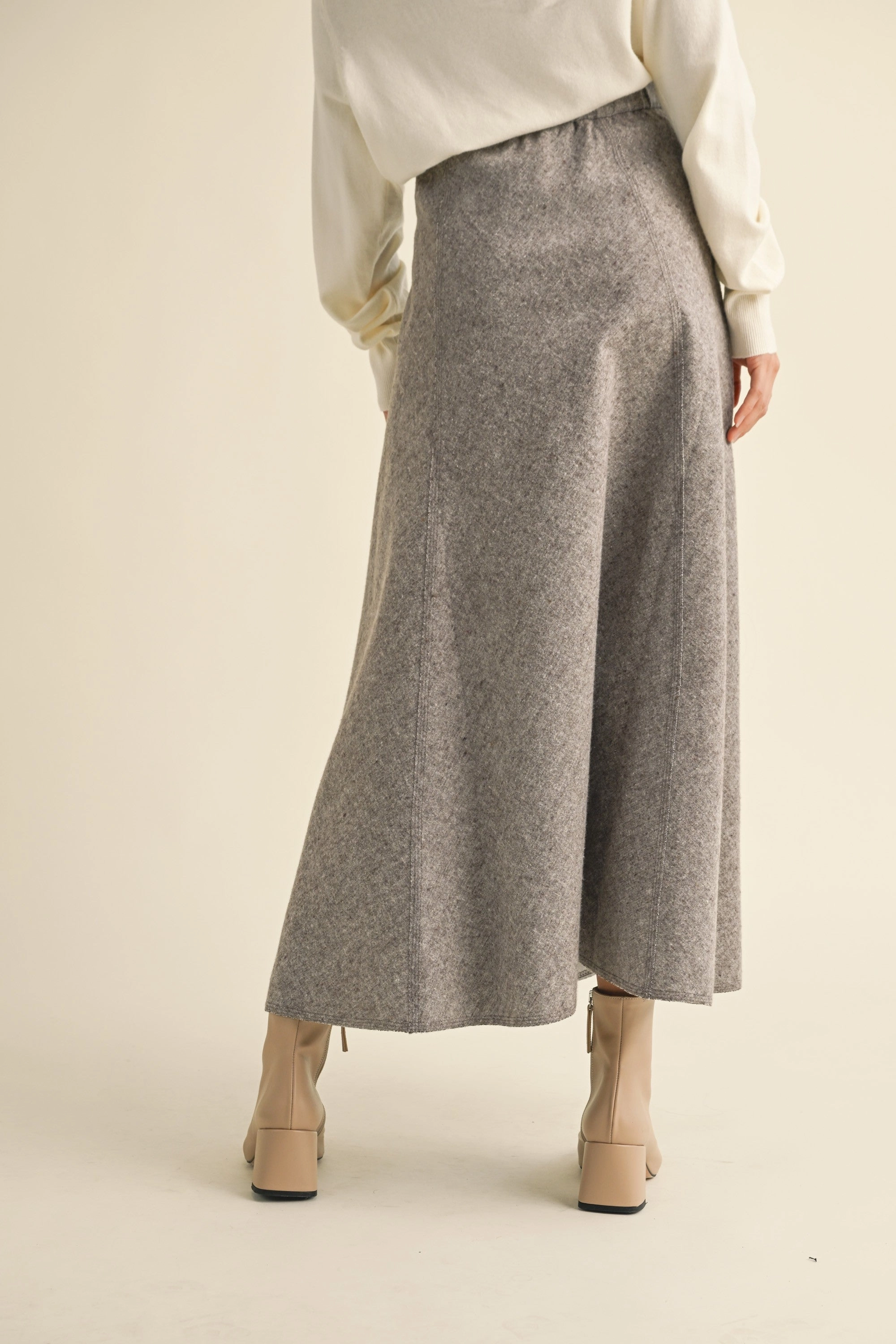 A Line Maxi Skirt Breathable Tank