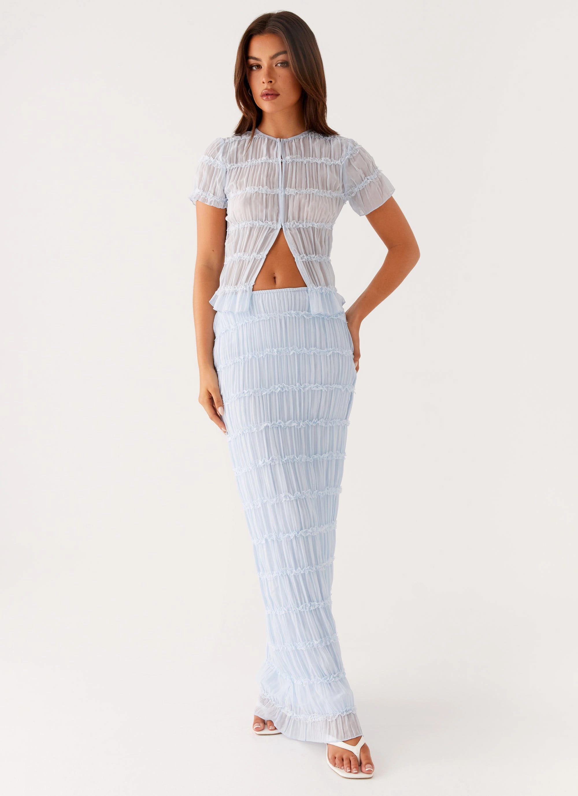 FourWay Stretch Daydreaming Top - Blue