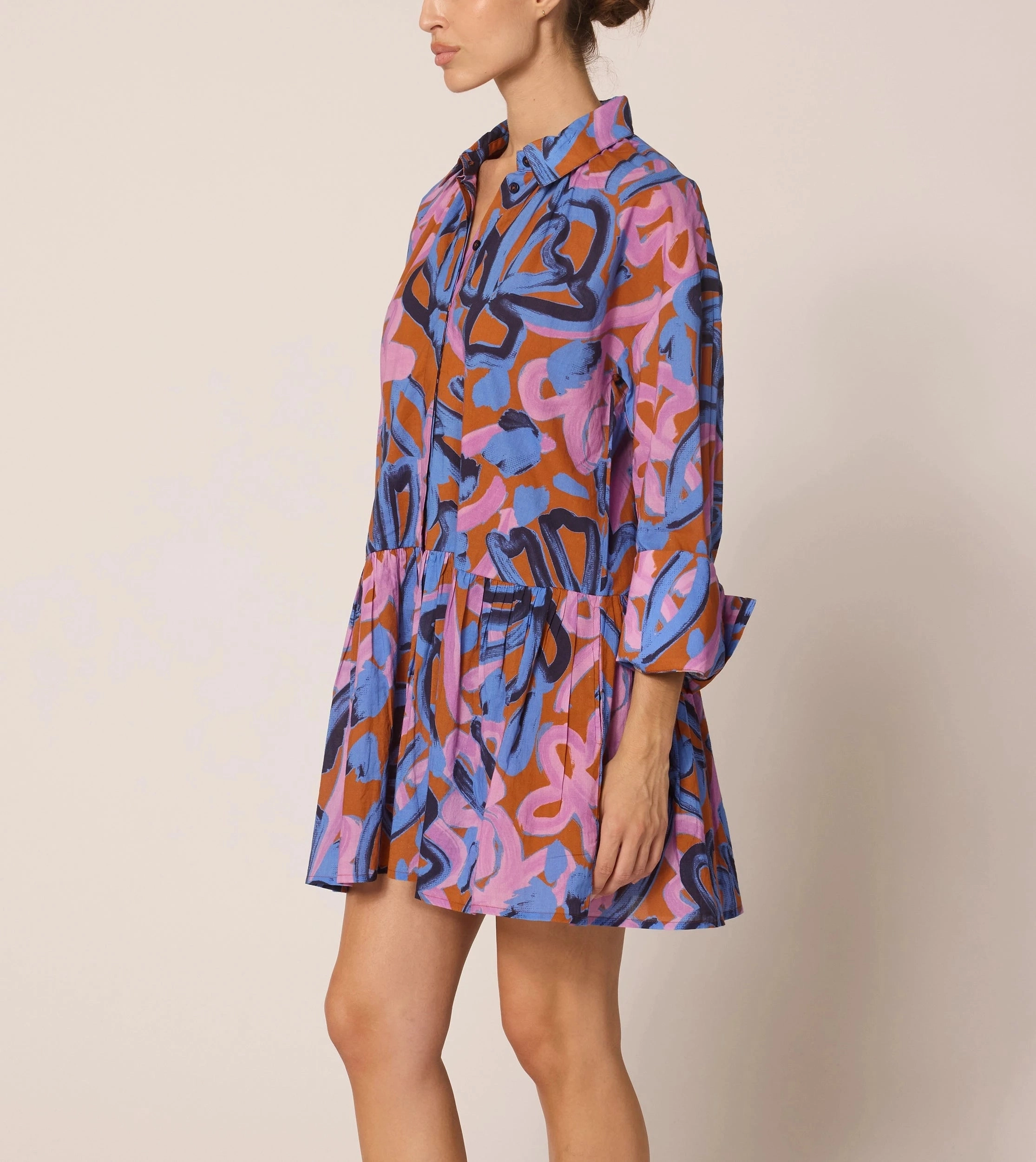 VentilatedBack Machine Washable Fabric Audrey Mini Dress | Fresco