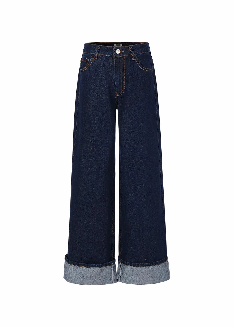 Double Needle Stitching Soft Brushed Lining FRNCH Suki Jeans