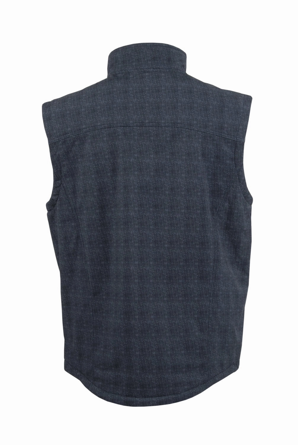 STS Ranchwear Mens Weston Denim Poly/Spandex Softshell Vest Urban Casual Strong Zip