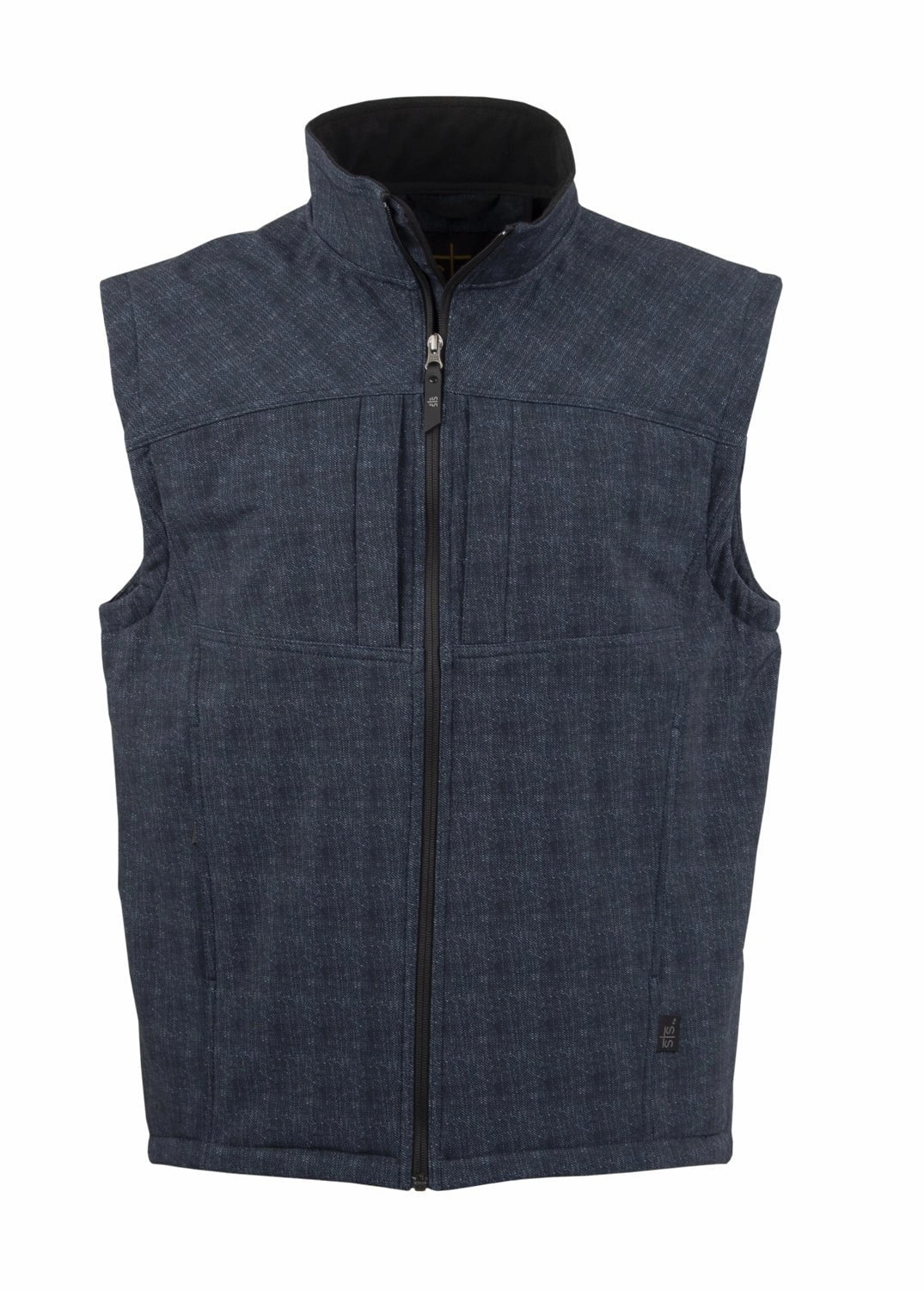 Moisture Wicking Finish Street Explorer Fit STS Ranchwear Mens Weston Denim Poly/Spandex Softshell Vest