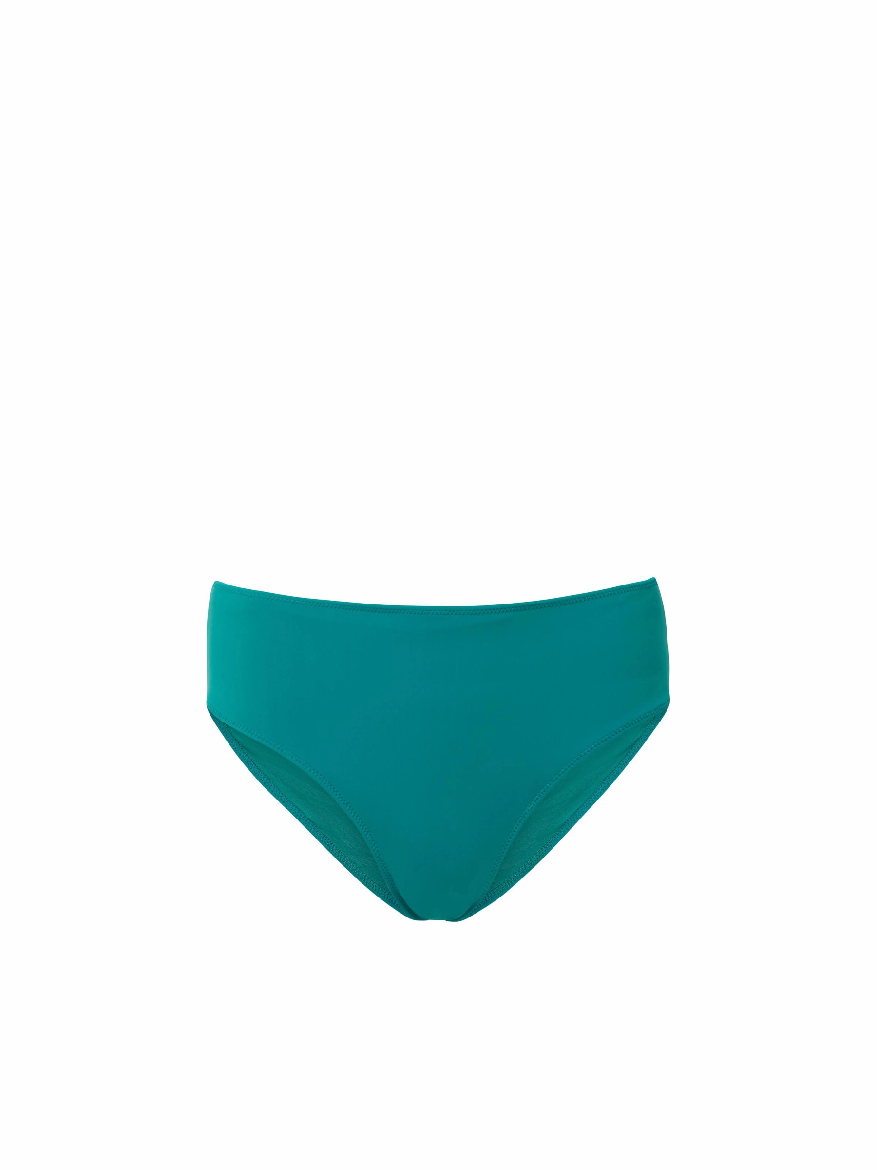 Casual Style Water Ready Classic Midrise Bottom Petrol