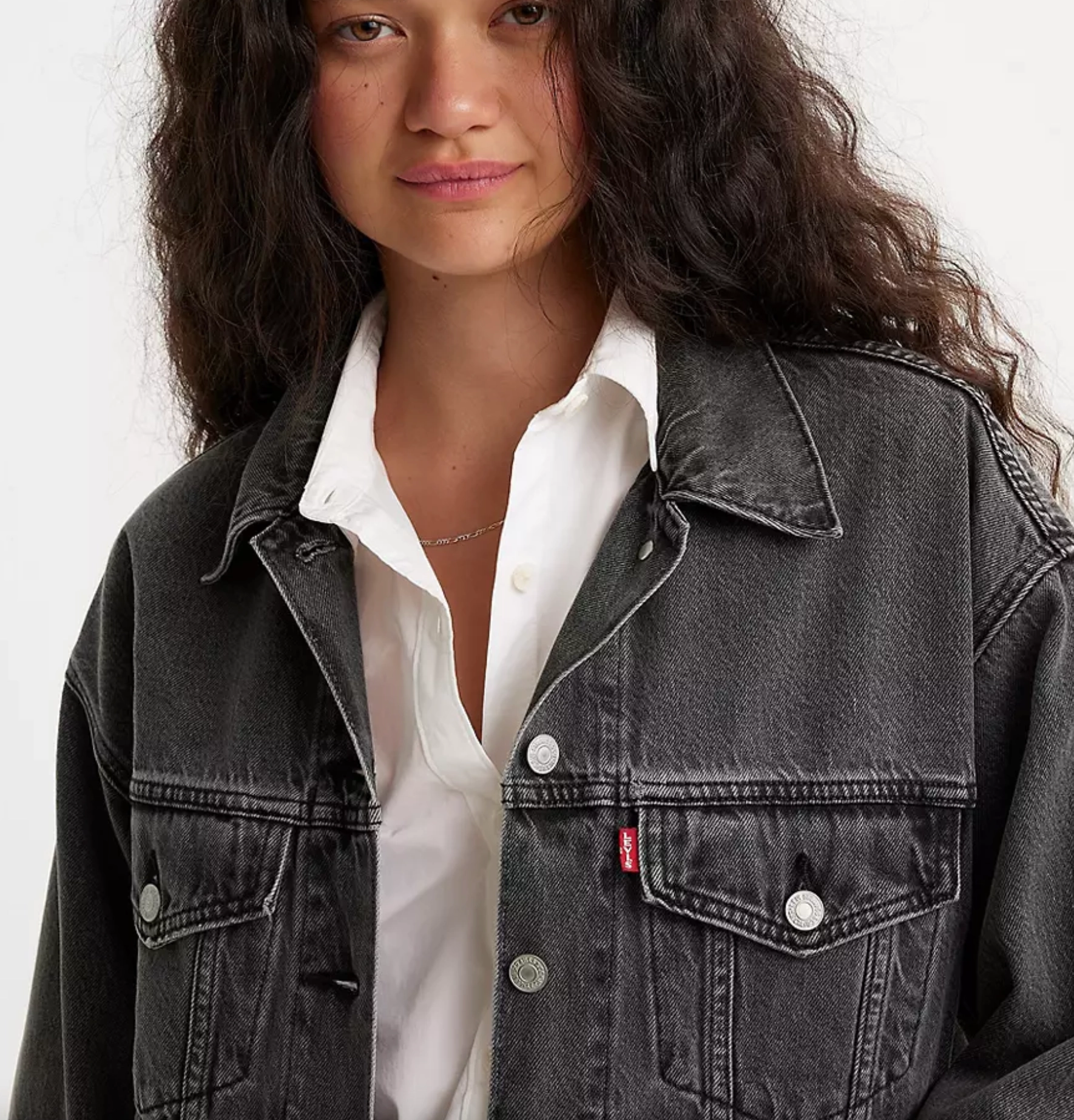 Levi's 90s Trucker Jean Jacket Low Profile Zipper Closure