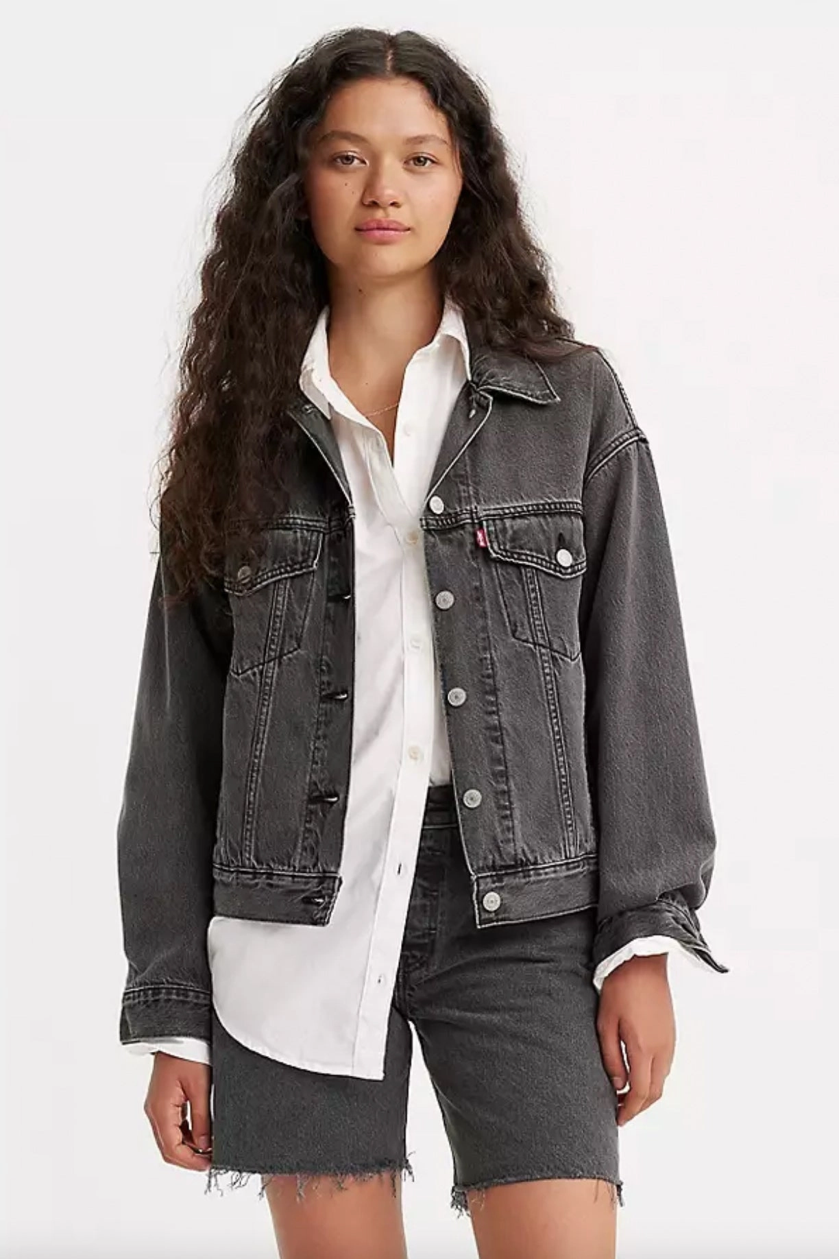 Levi's 90s Trucker Jean Jacket Wear Resistant Fabric
