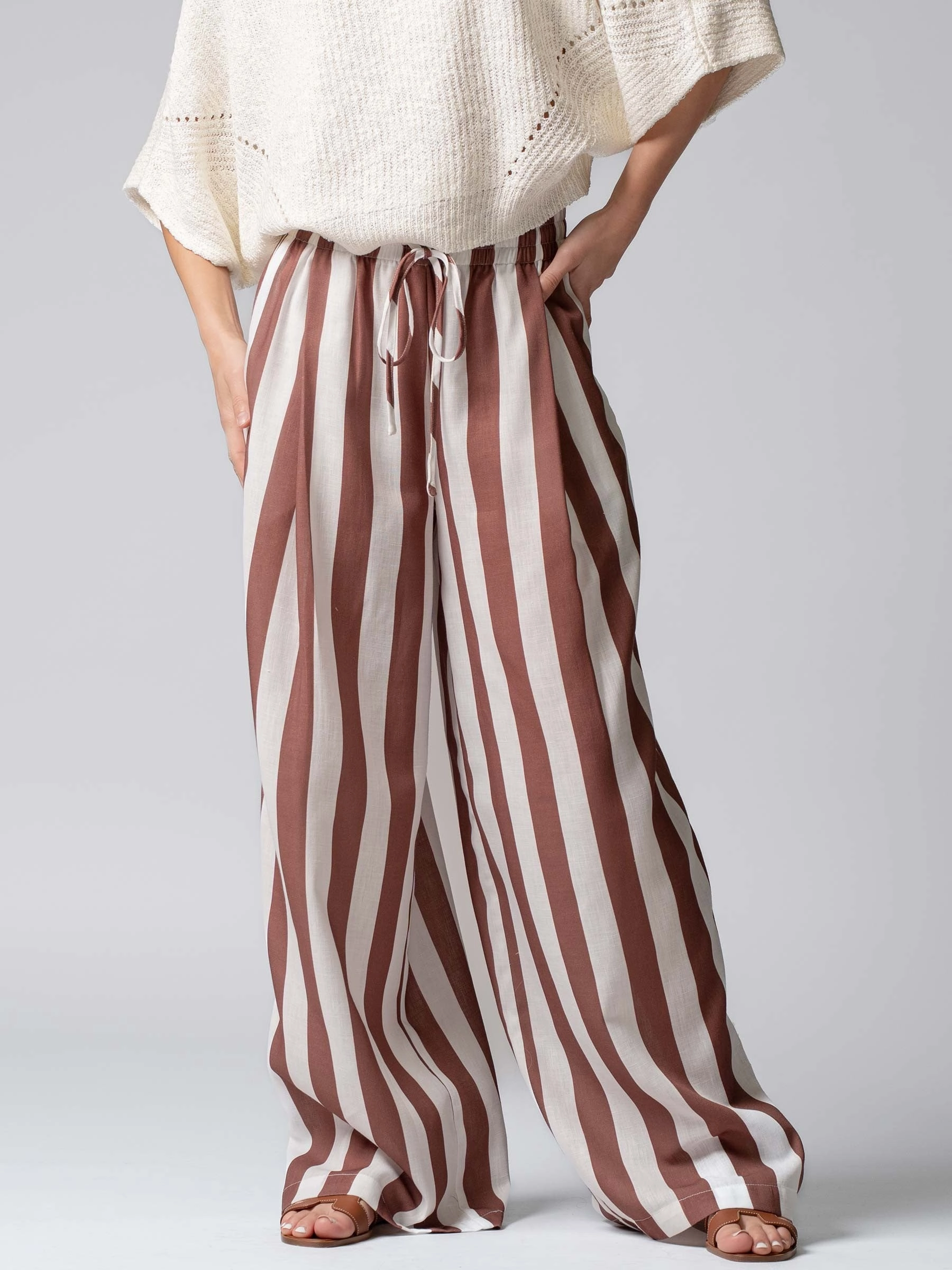 Air Flow Linen Blend Pants Reflective Trim Options