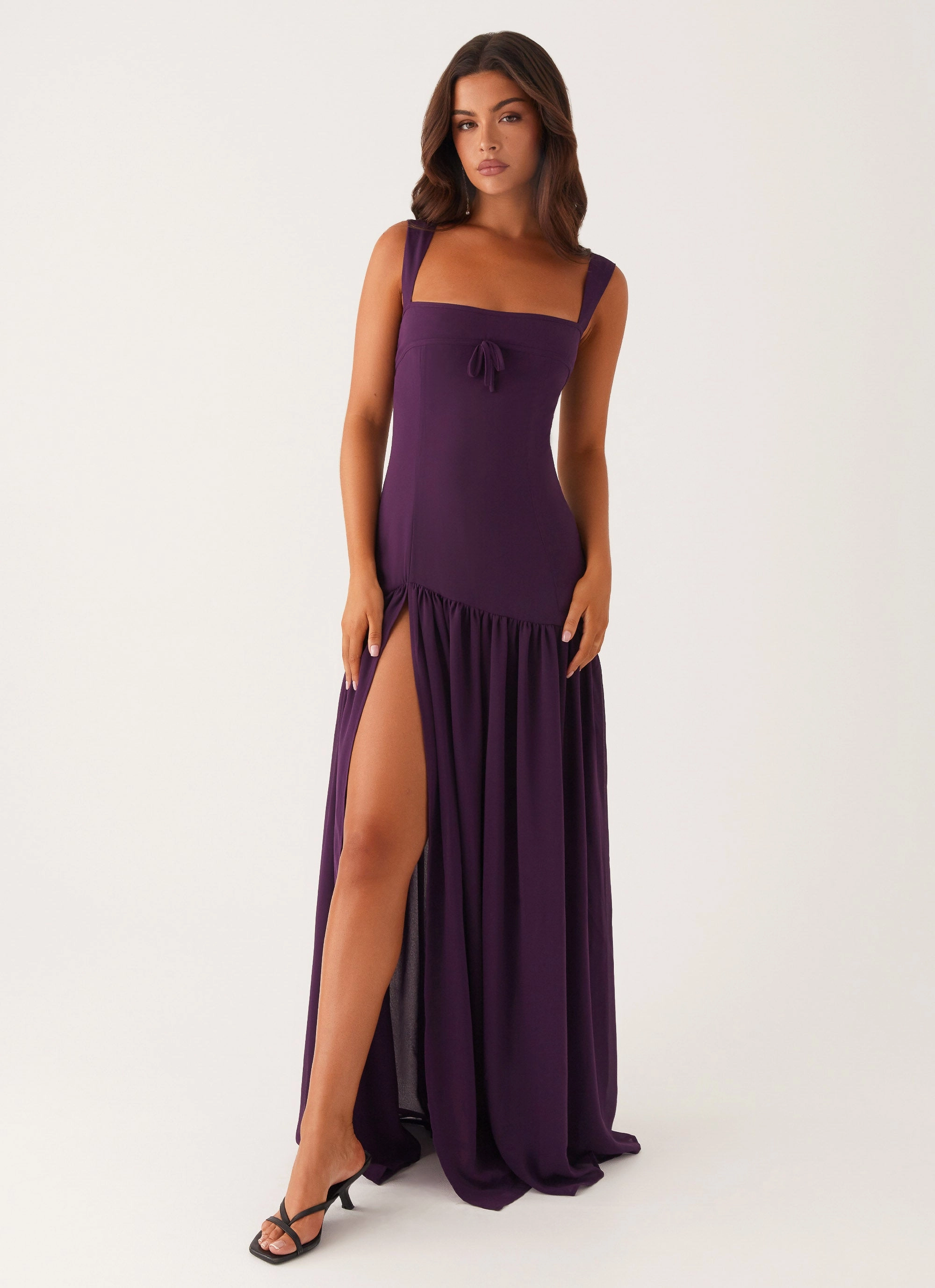 Alberta Maxi Dress - Mulberry Breathable Layering