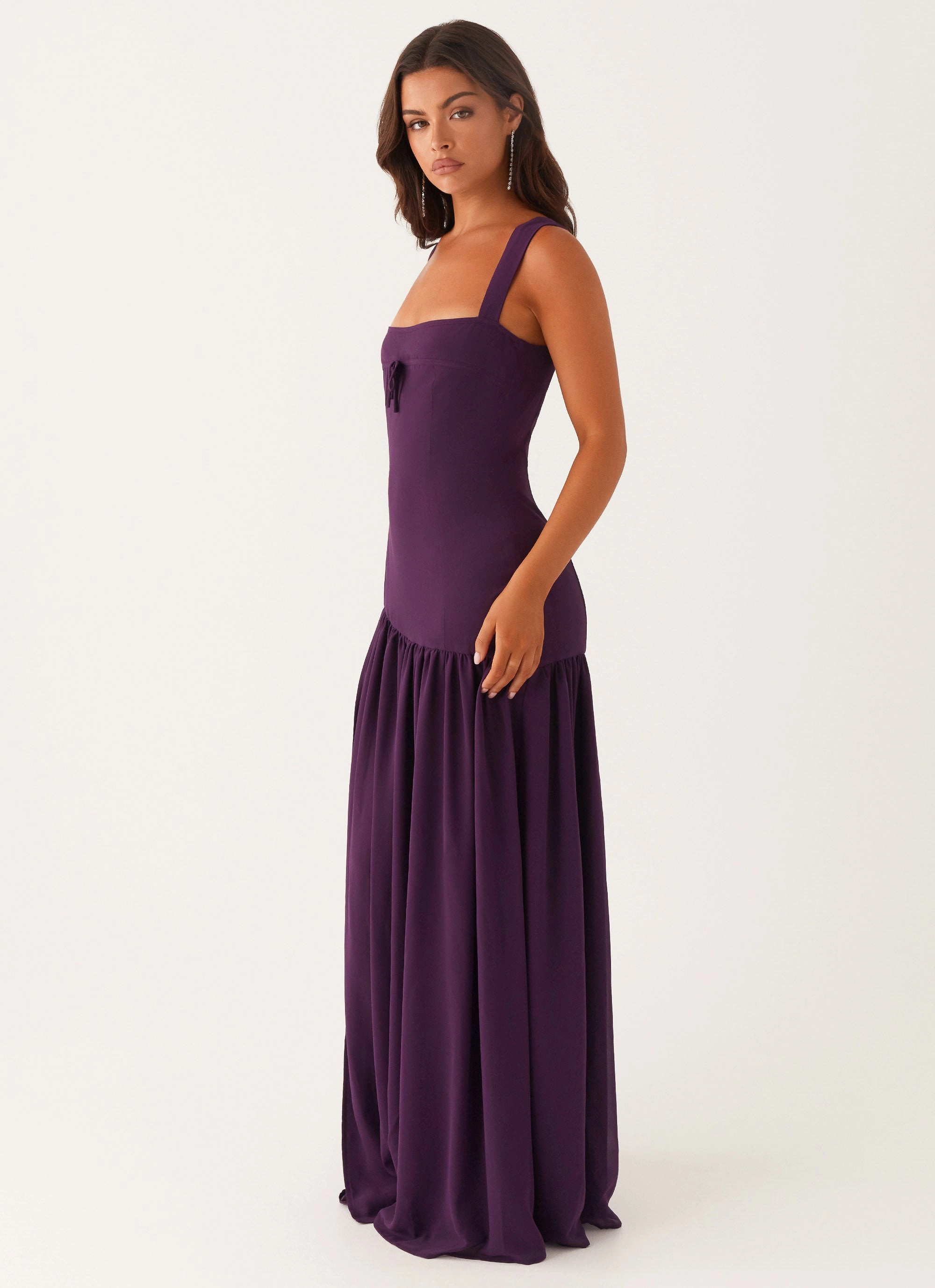 Daywear Comfort Alberta Maxi Dress - Mulberry