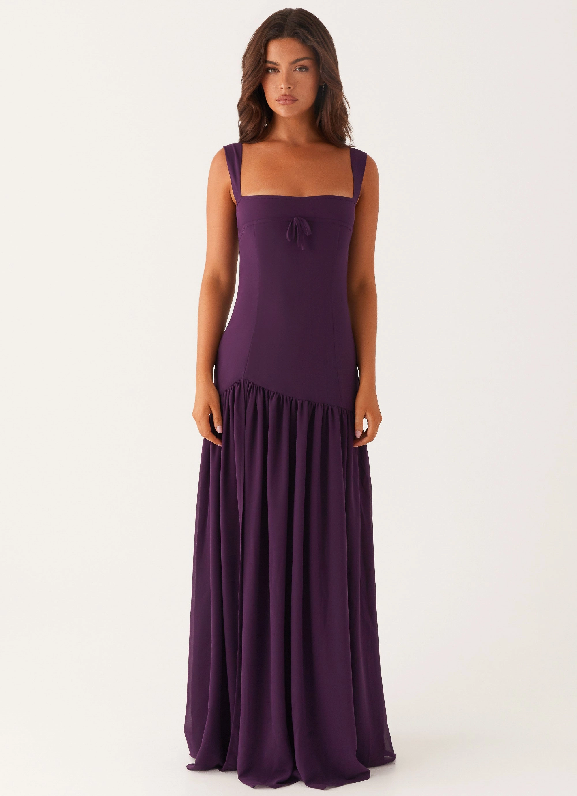 Alberta Maxi Dress - Mulberry Luxe Fit Timeless slip dress