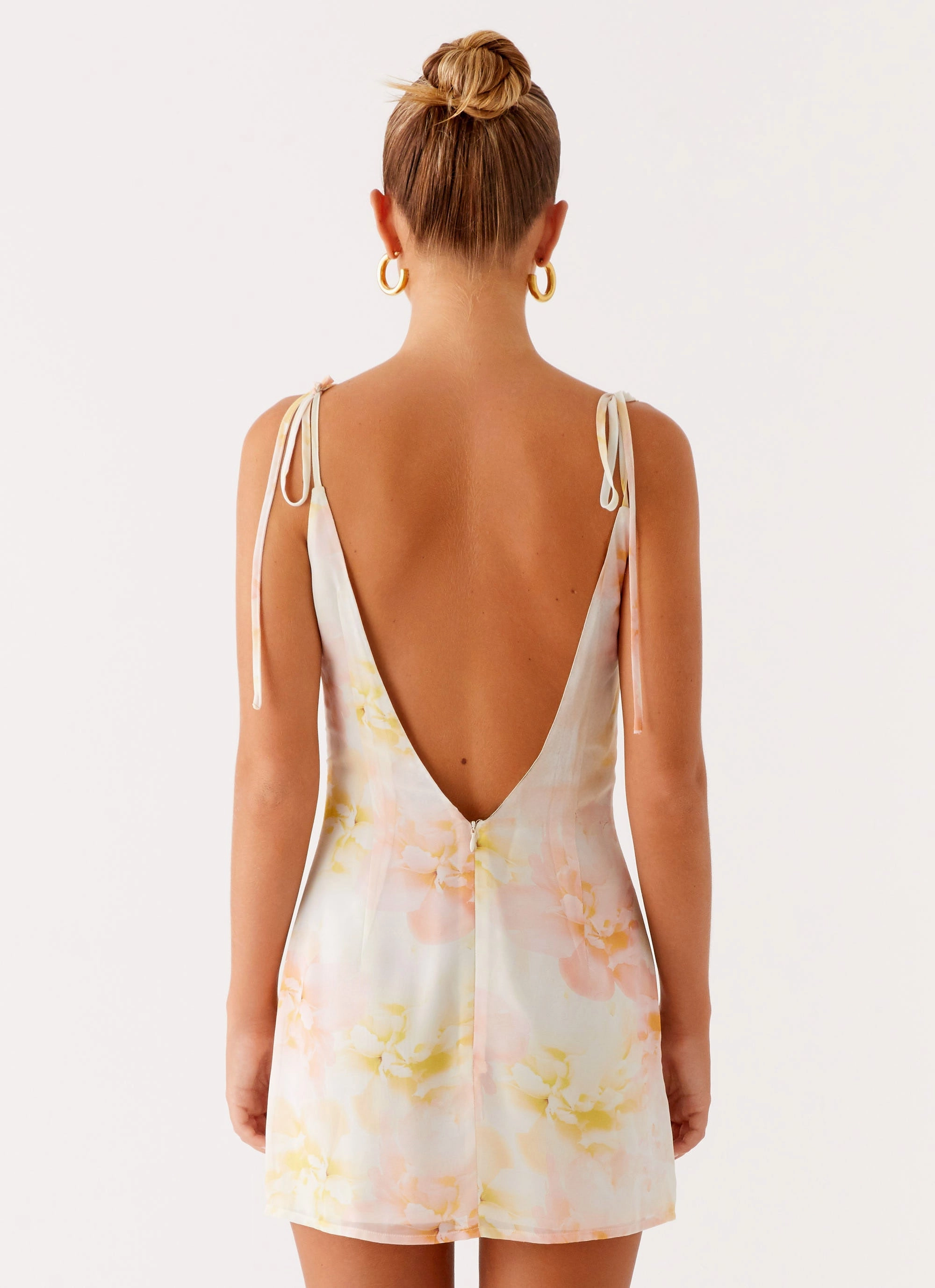 Alden Mini Dress - Floral Print Dressy Yet Comfortable