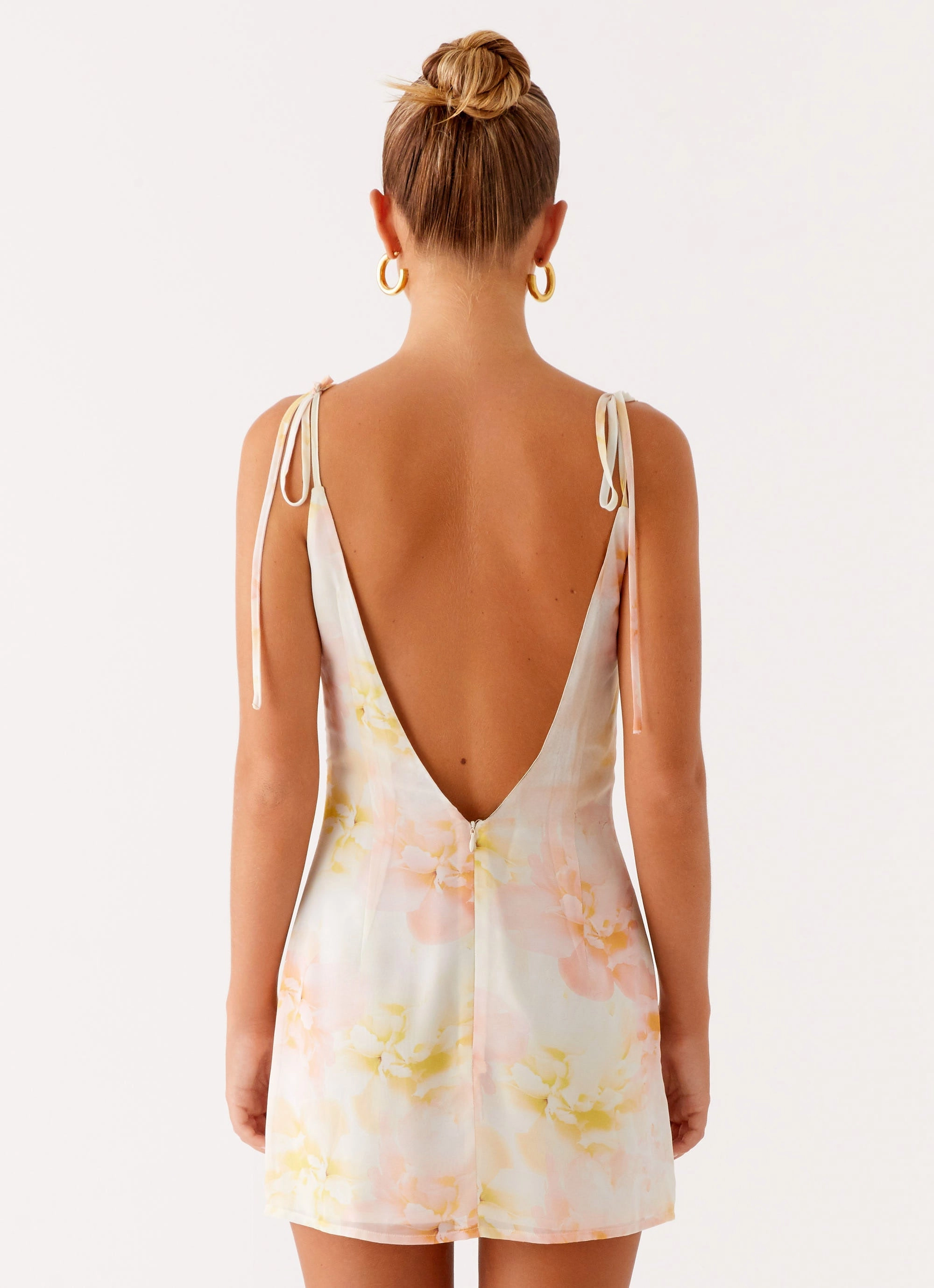 Stylish Feel Versatile Wearable Alden Mini Dress - Floral Print