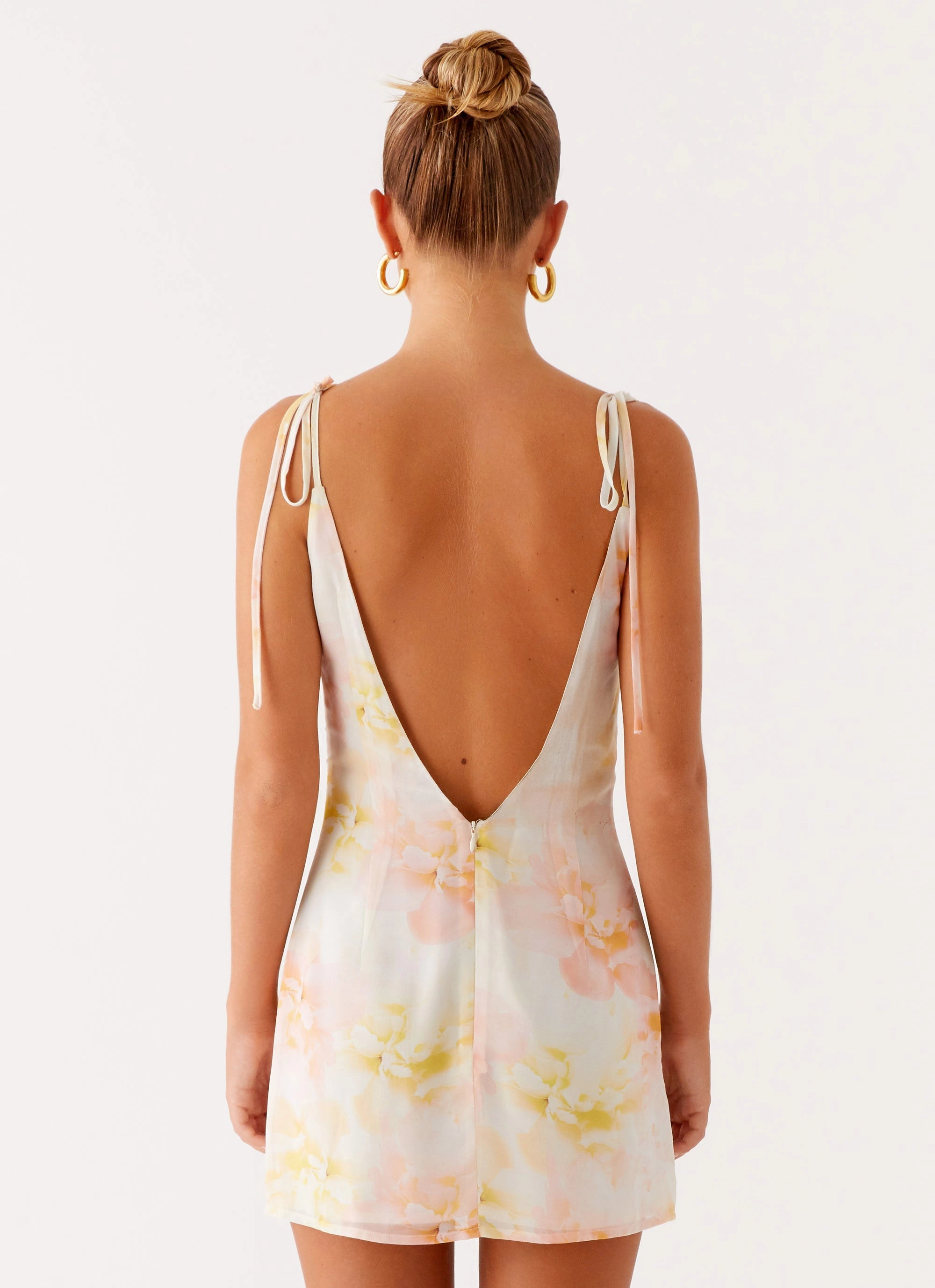 Skin Touch Sophisticated Comfort Alden Mini Dress - Floral Print