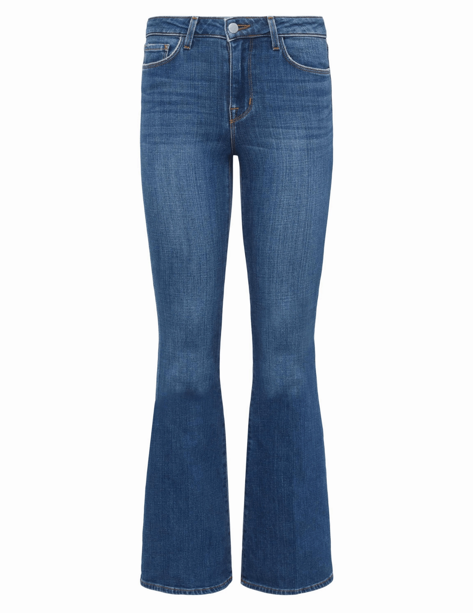 L'Agence Bell High Rise Flare Jean Morning Stroll Evening Stroll Trend Setter Nature Lover Party Look