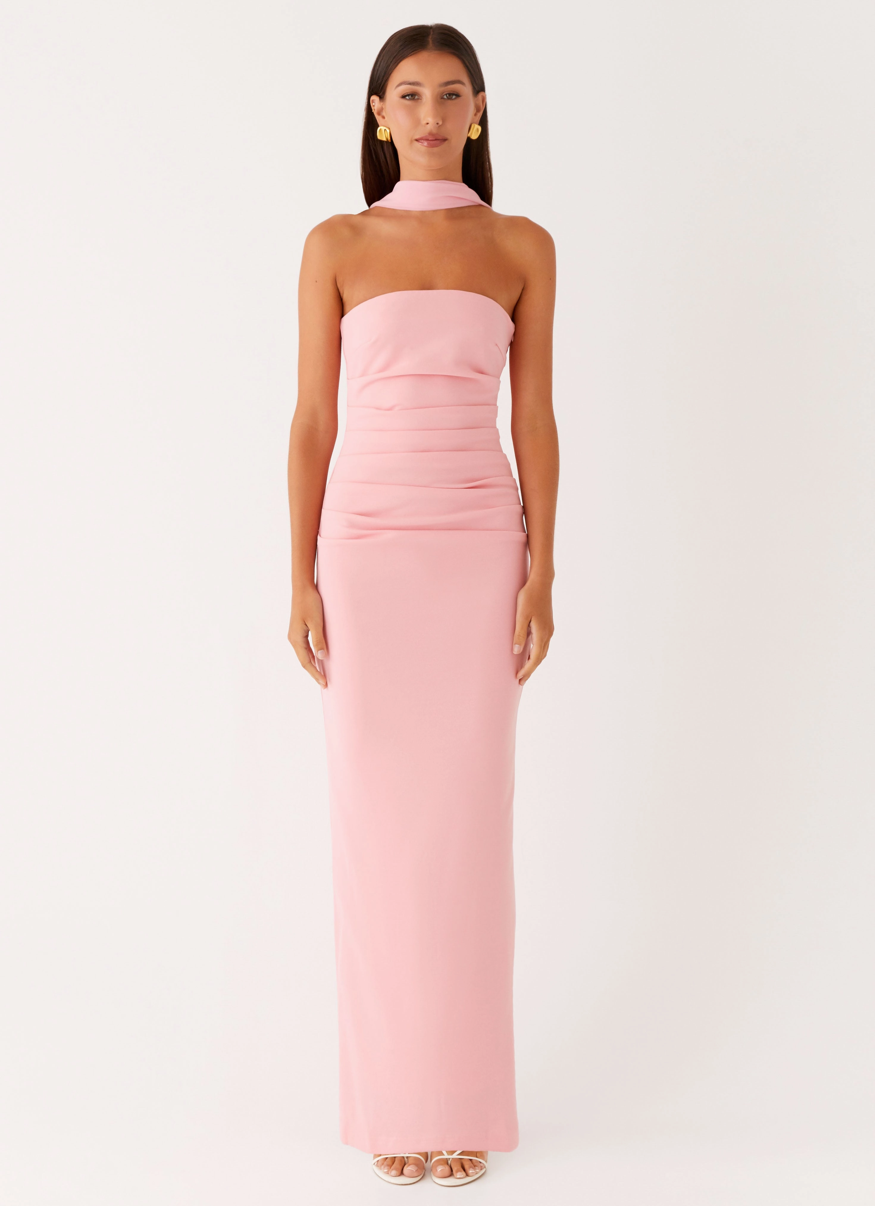 Modern Style Libra Maxi Dress - Pink