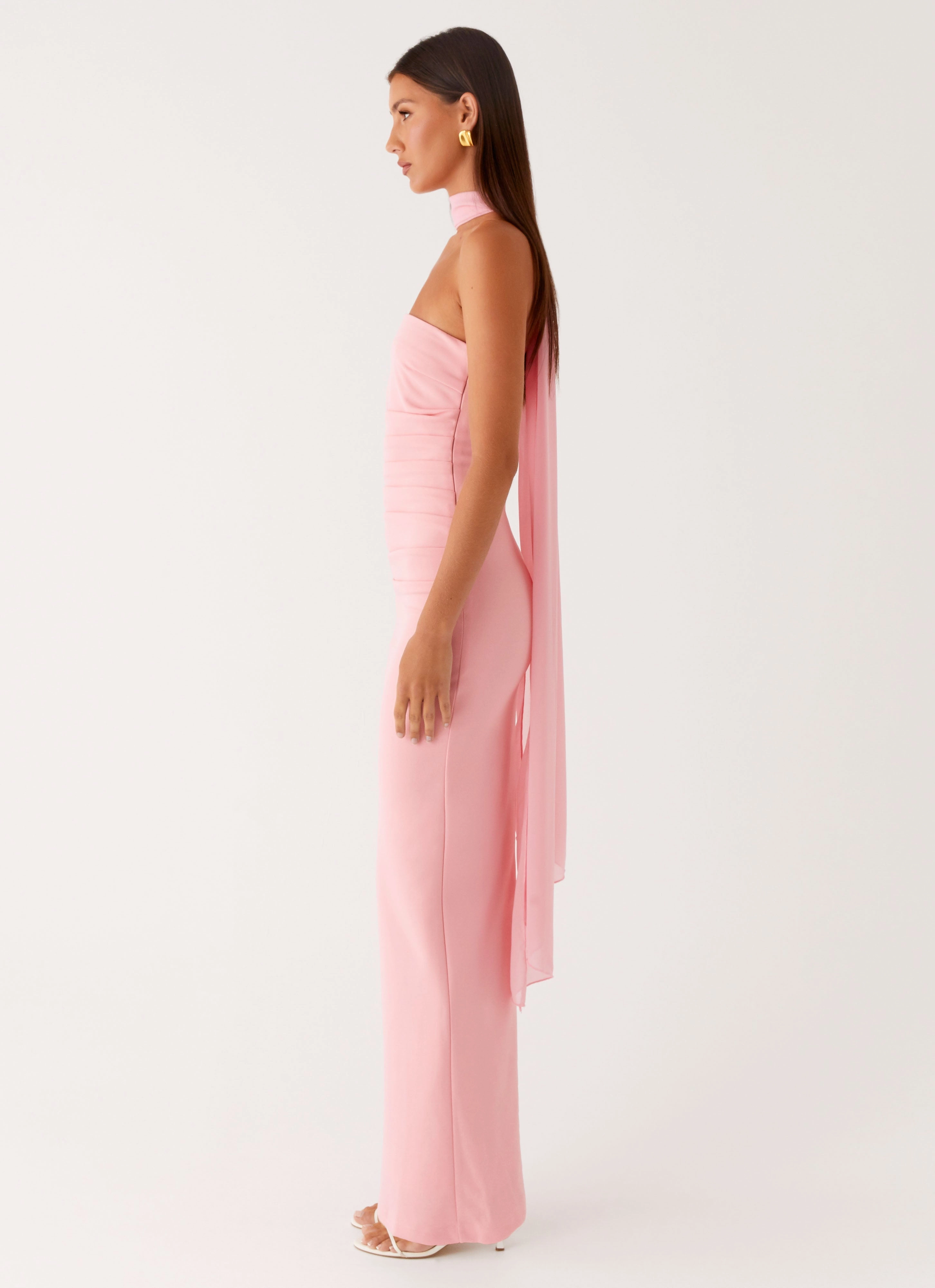 Simple Comfort Libra Maxi Dress - Pink