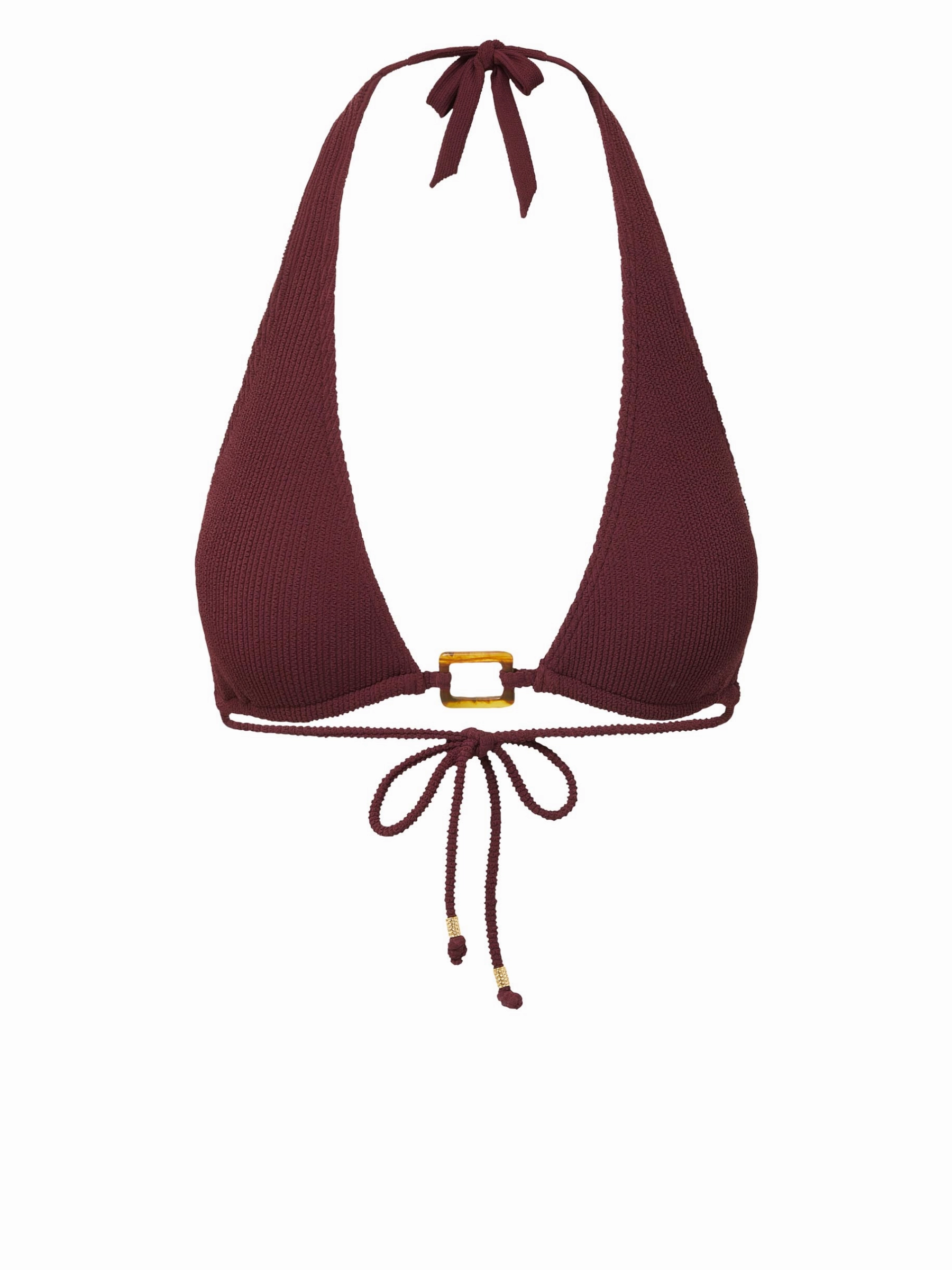 Water Lover Quick Close Fastener Allison Top Trim Auburn Texture