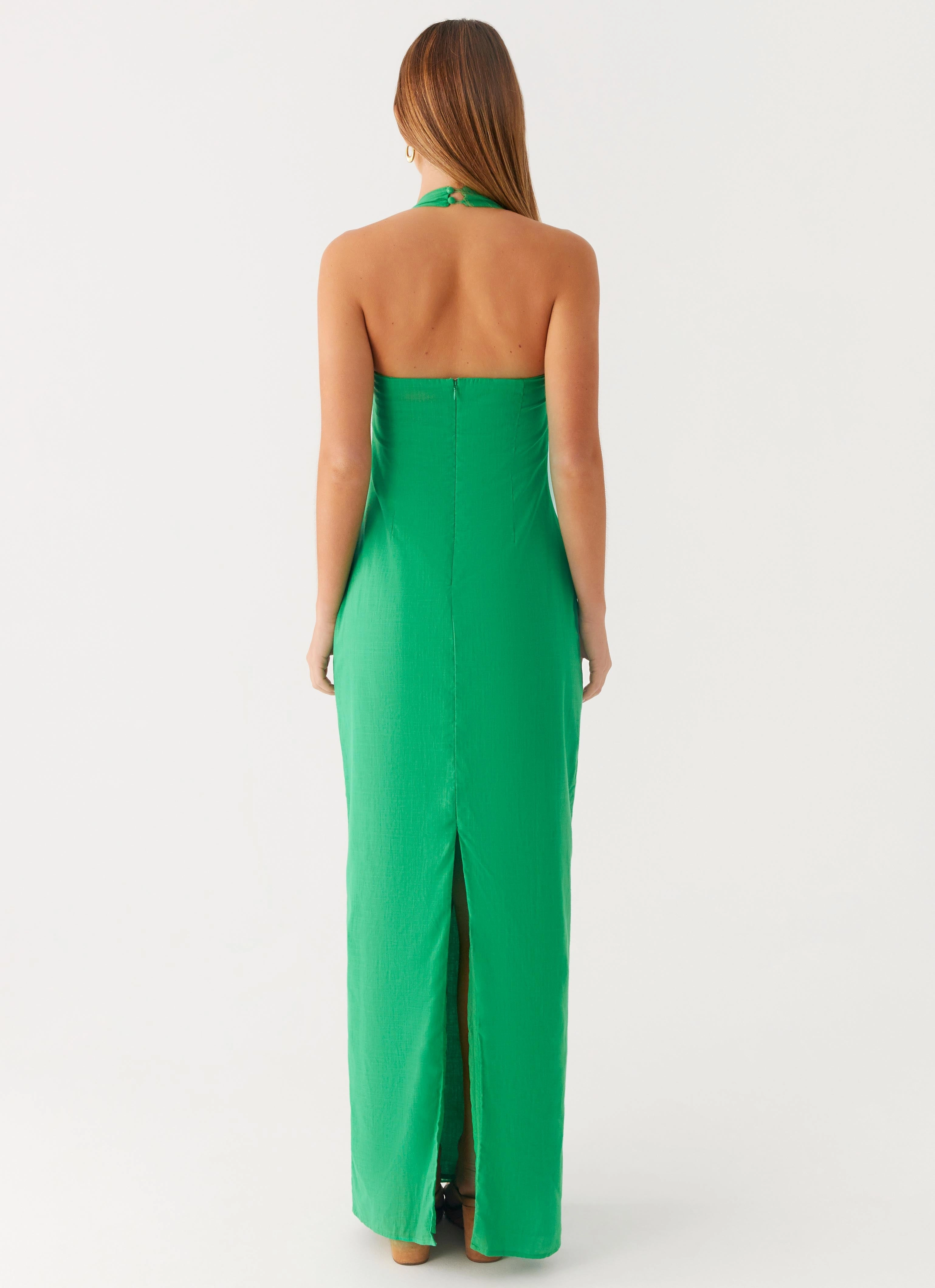 Allyse Maxi Dress - Cactus Travel Staple Sweetheart-Neck