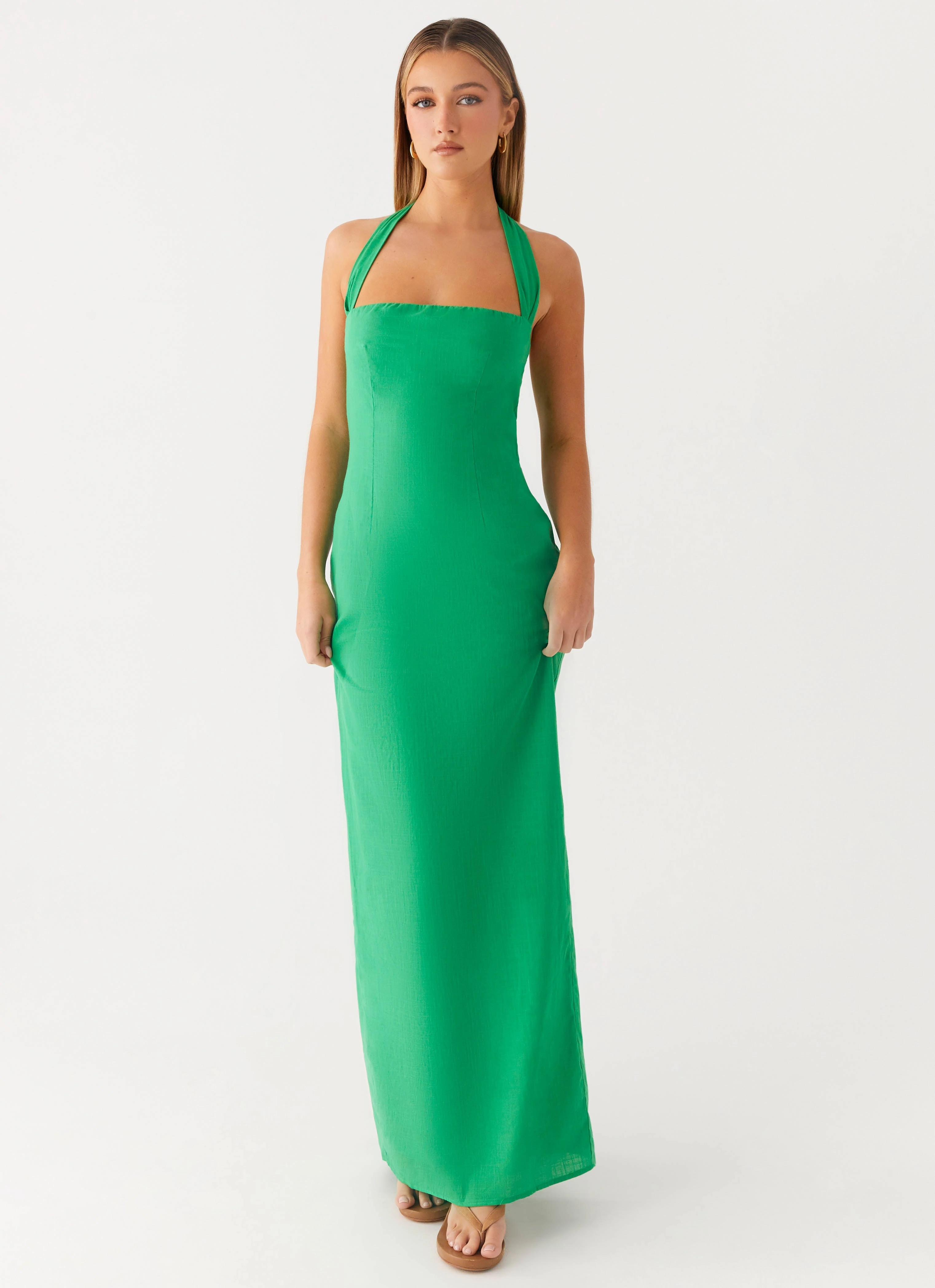 Allyse Maxi Dress - Cactus Calm Finish Comfortable fit
