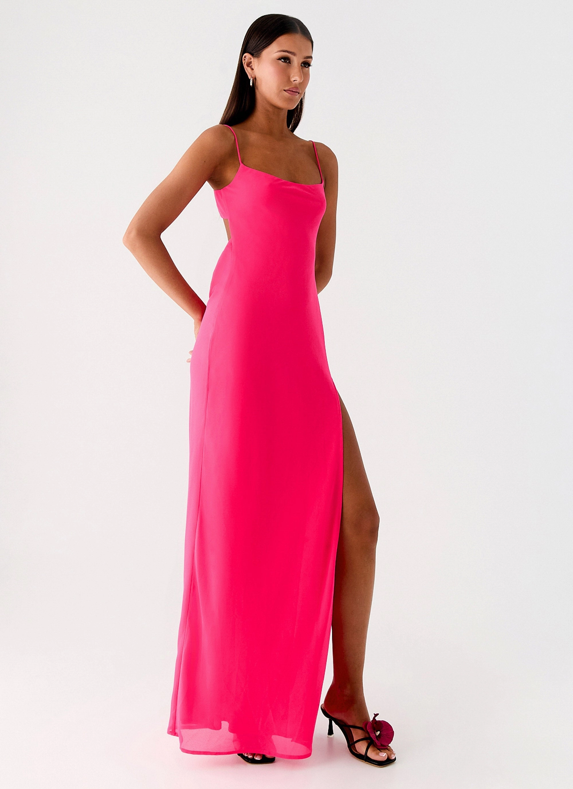 Alouette Maxi Dress - Fuchsia Smart Shape