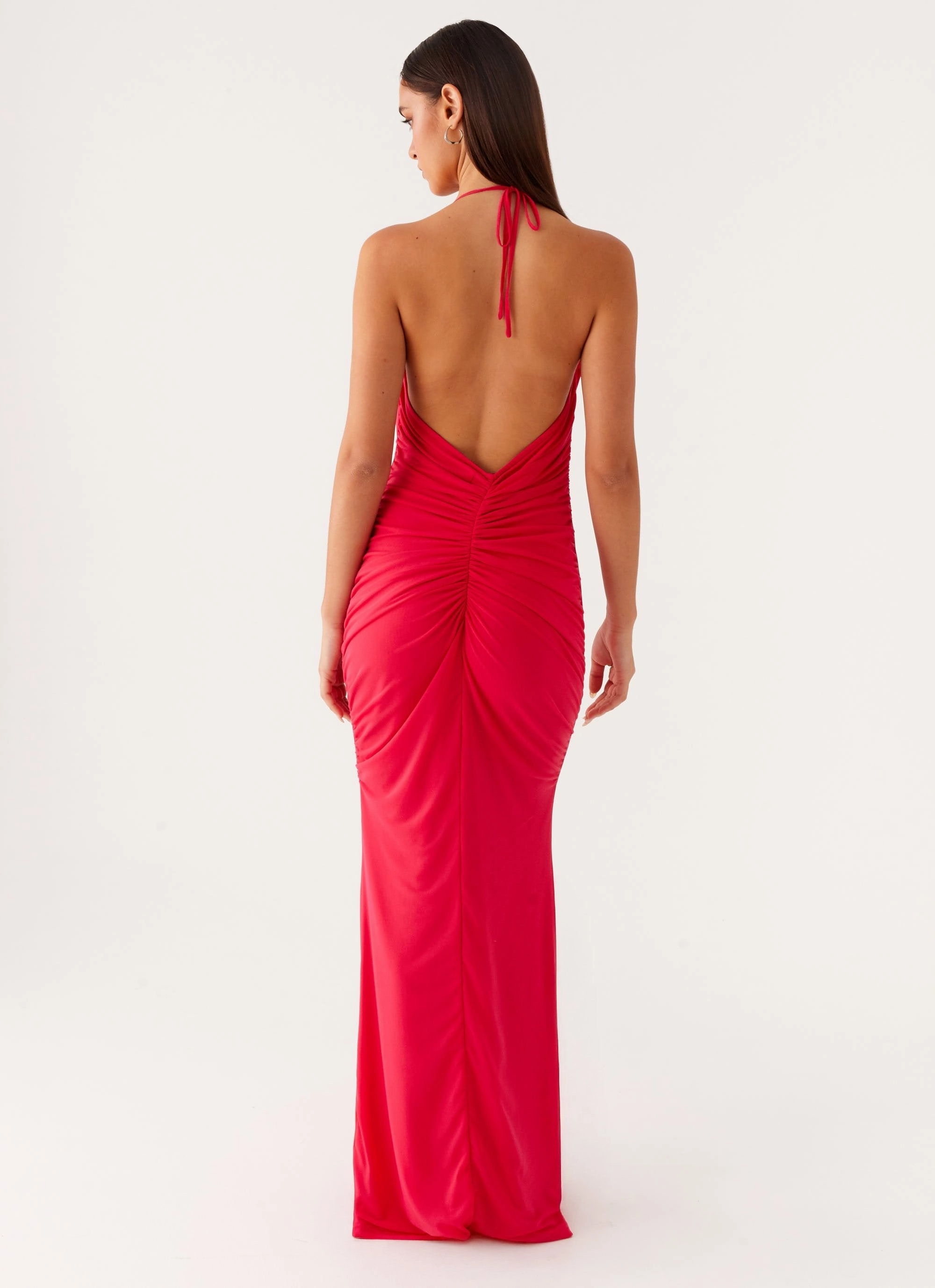 Amari Maxi Dress - Raspberry Cozy Mood