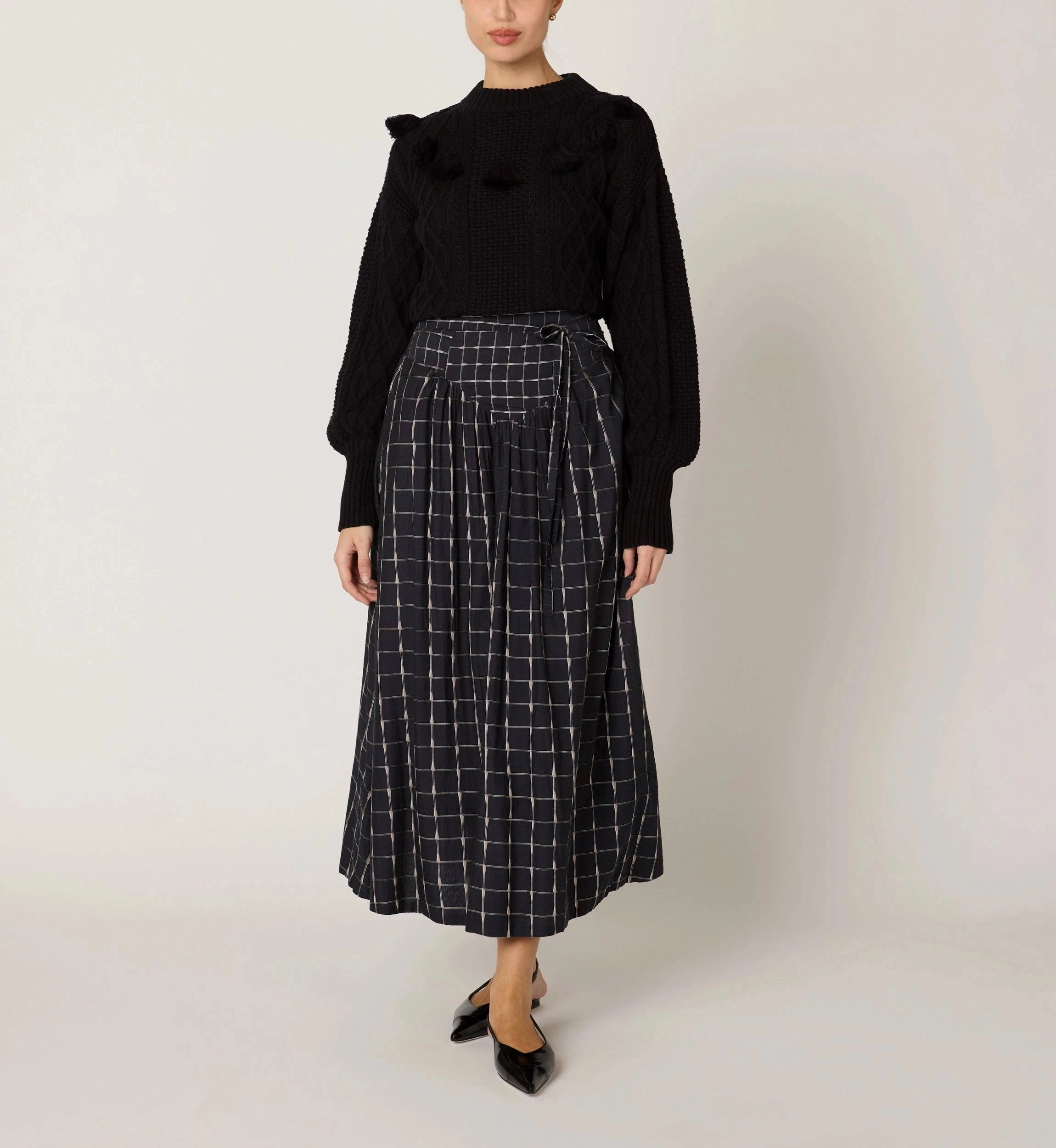 Amber Ankle Skirt | Saul Relaxed Mood Minimal Vibes