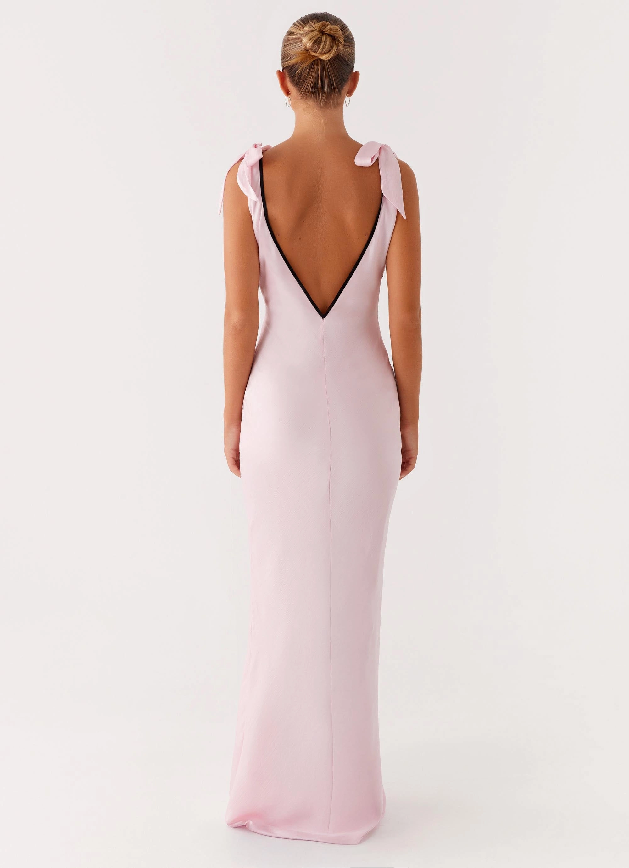 Chic Tone Romeo Maxi Dress - Pink