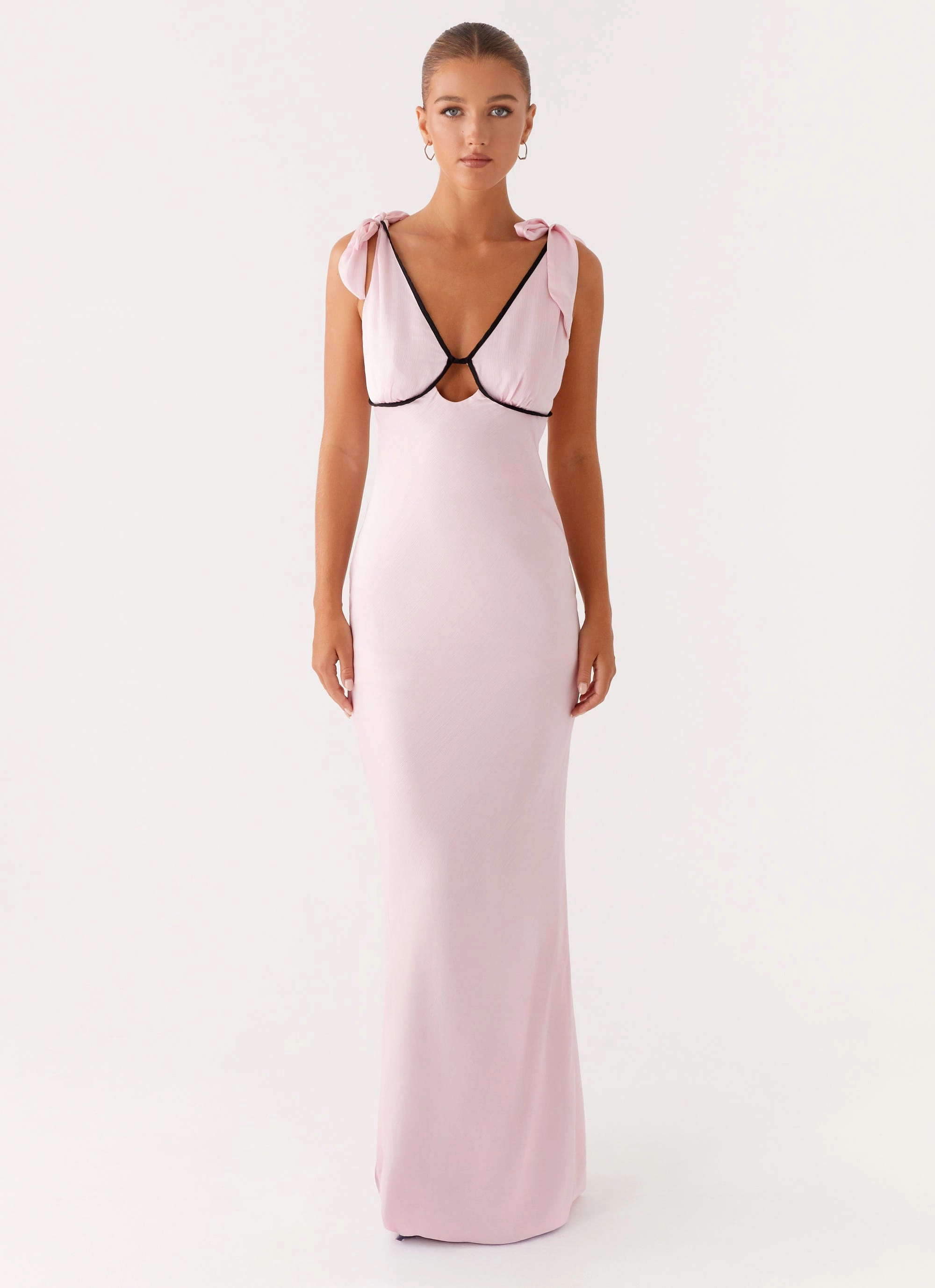 Emerging-Brand Romeo Maxi Dress - Pink