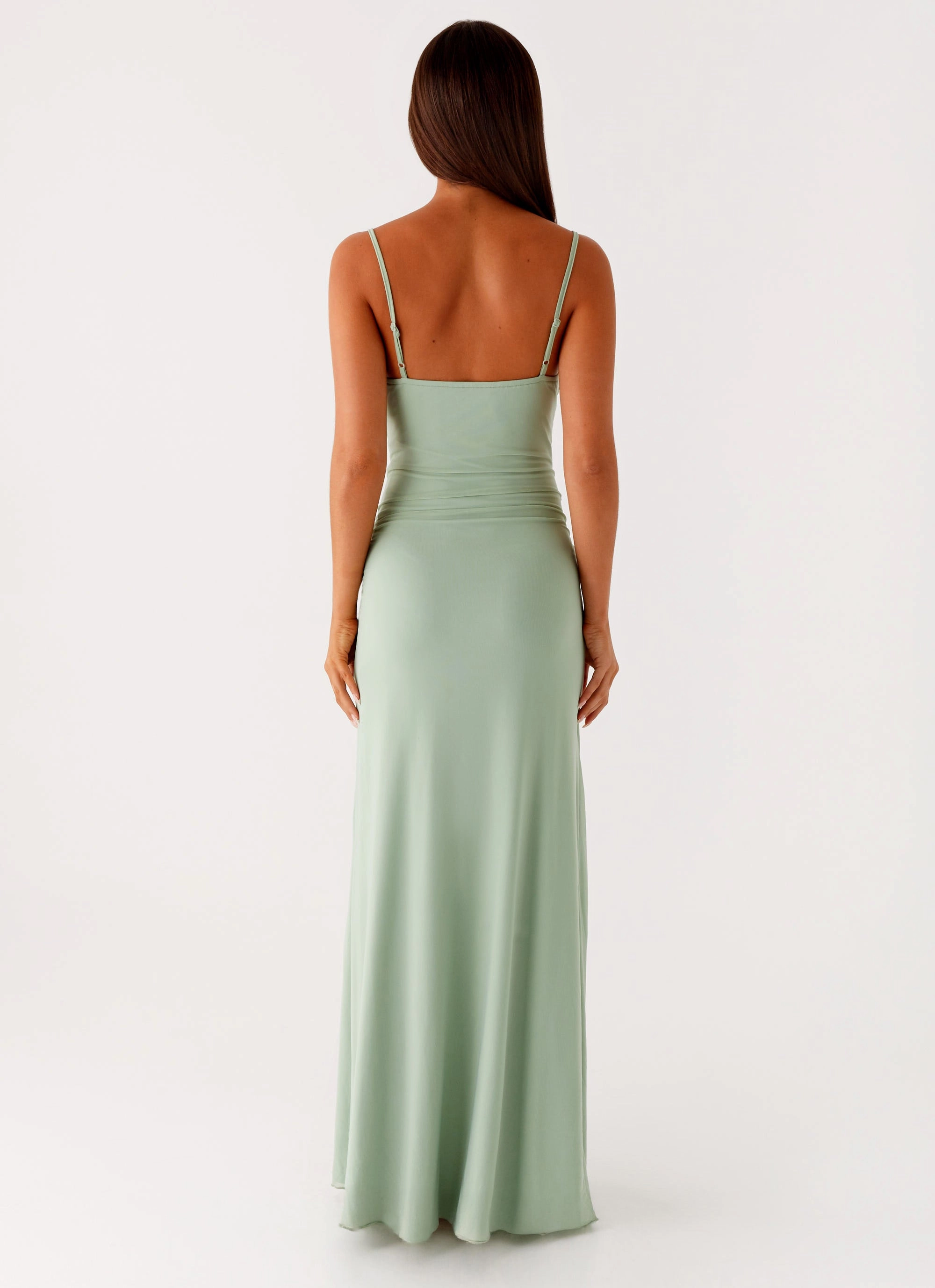 Lace Ease Amphi Maxi Dress - Sage