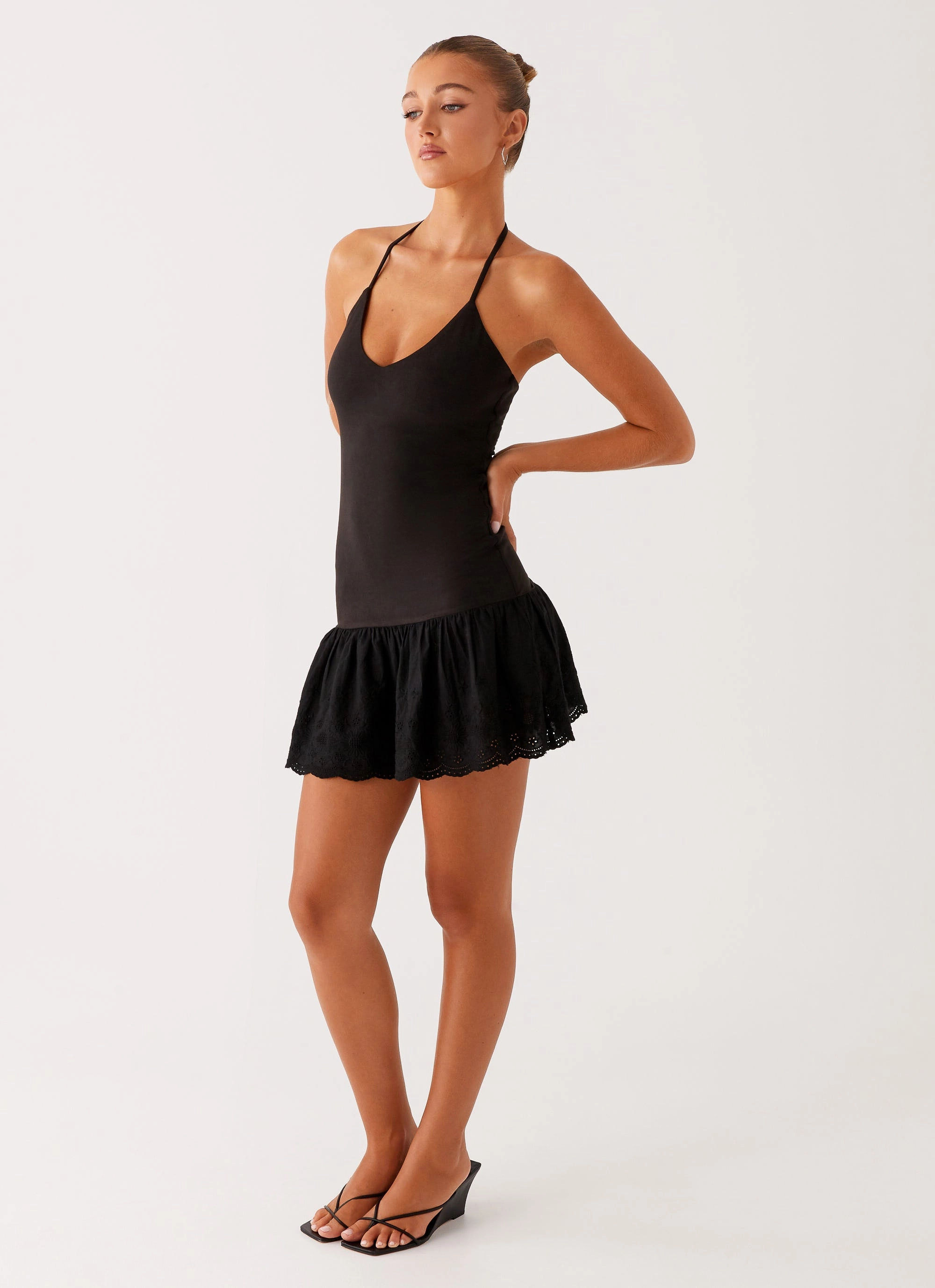 Summer Outfit Comfortable Shape Amsterdam Mini Dress - Black
