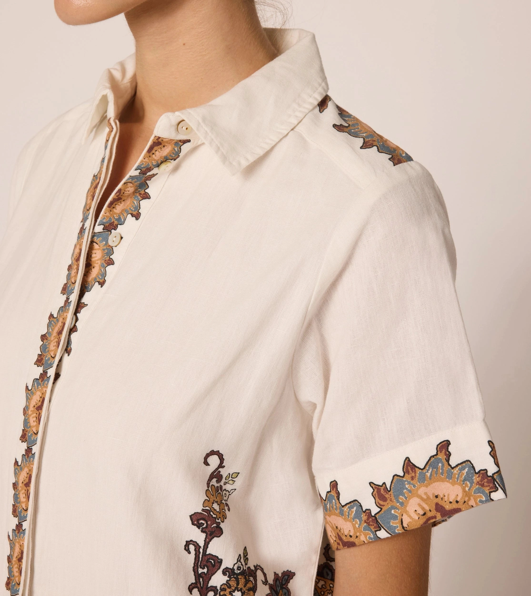 Timeless Cut Anahita Mini Dress | Veneto Paisley