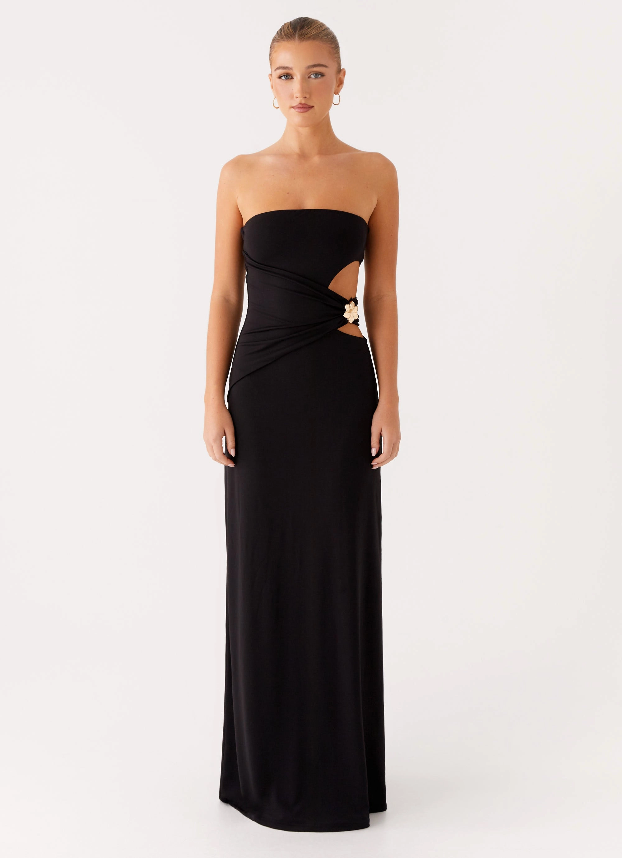 Chic Everyday Wear Anetta Maxi Dress - Black