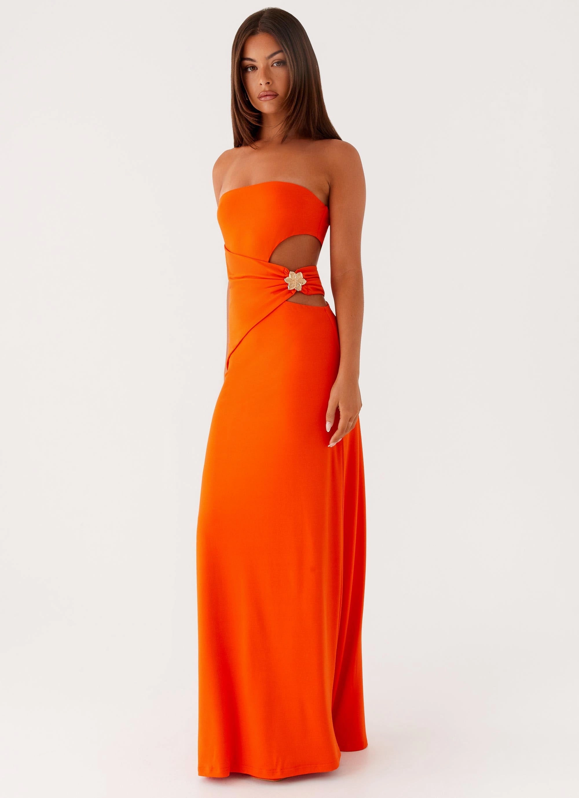 Chic Harmony Anetta Maxi Dress - Orange