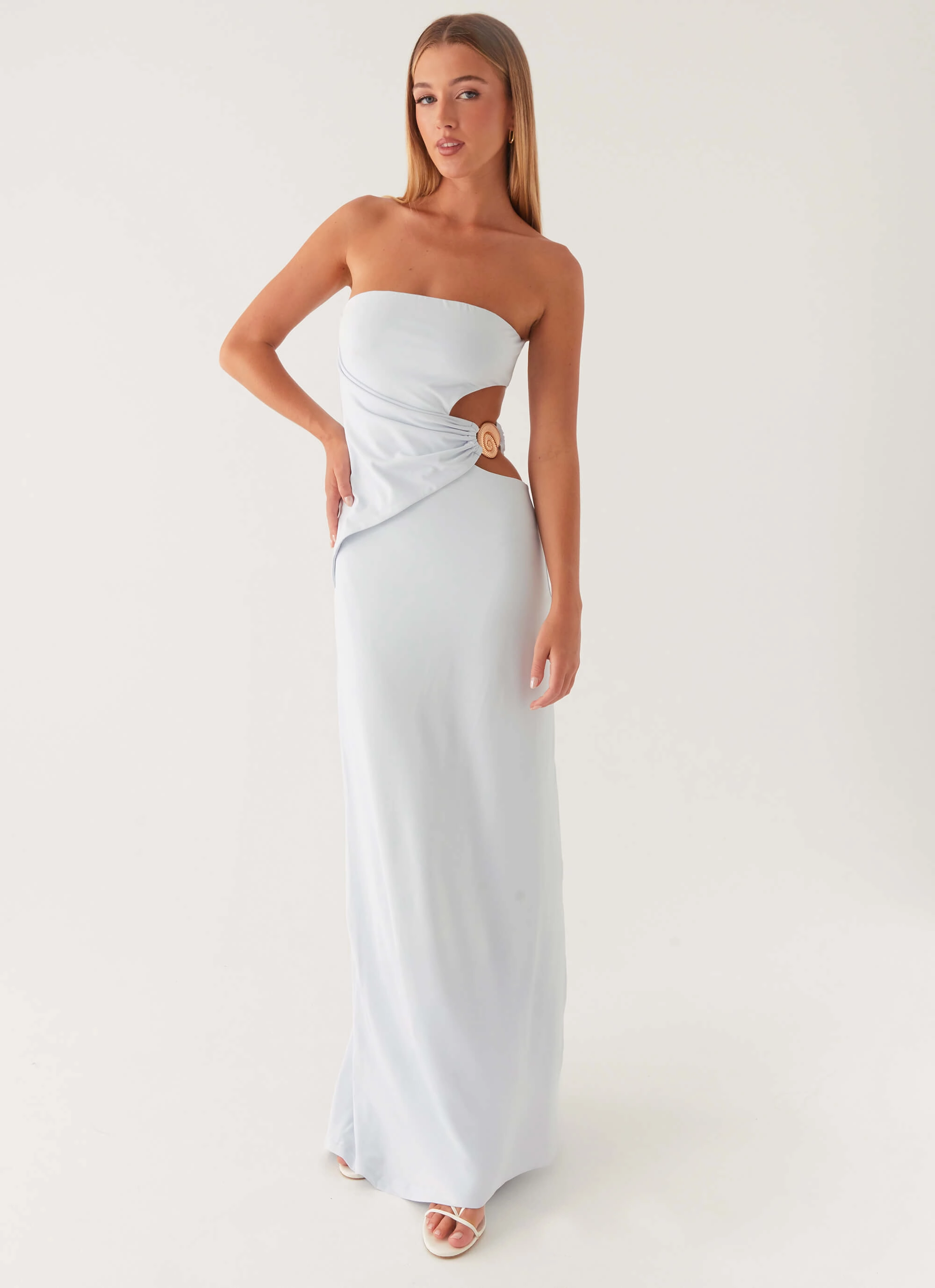 Versatile Wear Anetta Maxi Dress - Pale Blue