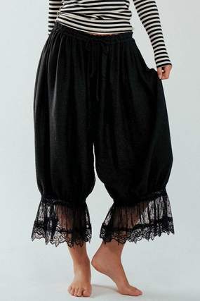 Angelic Bloomer Pants - Black EasyCareMaterial
