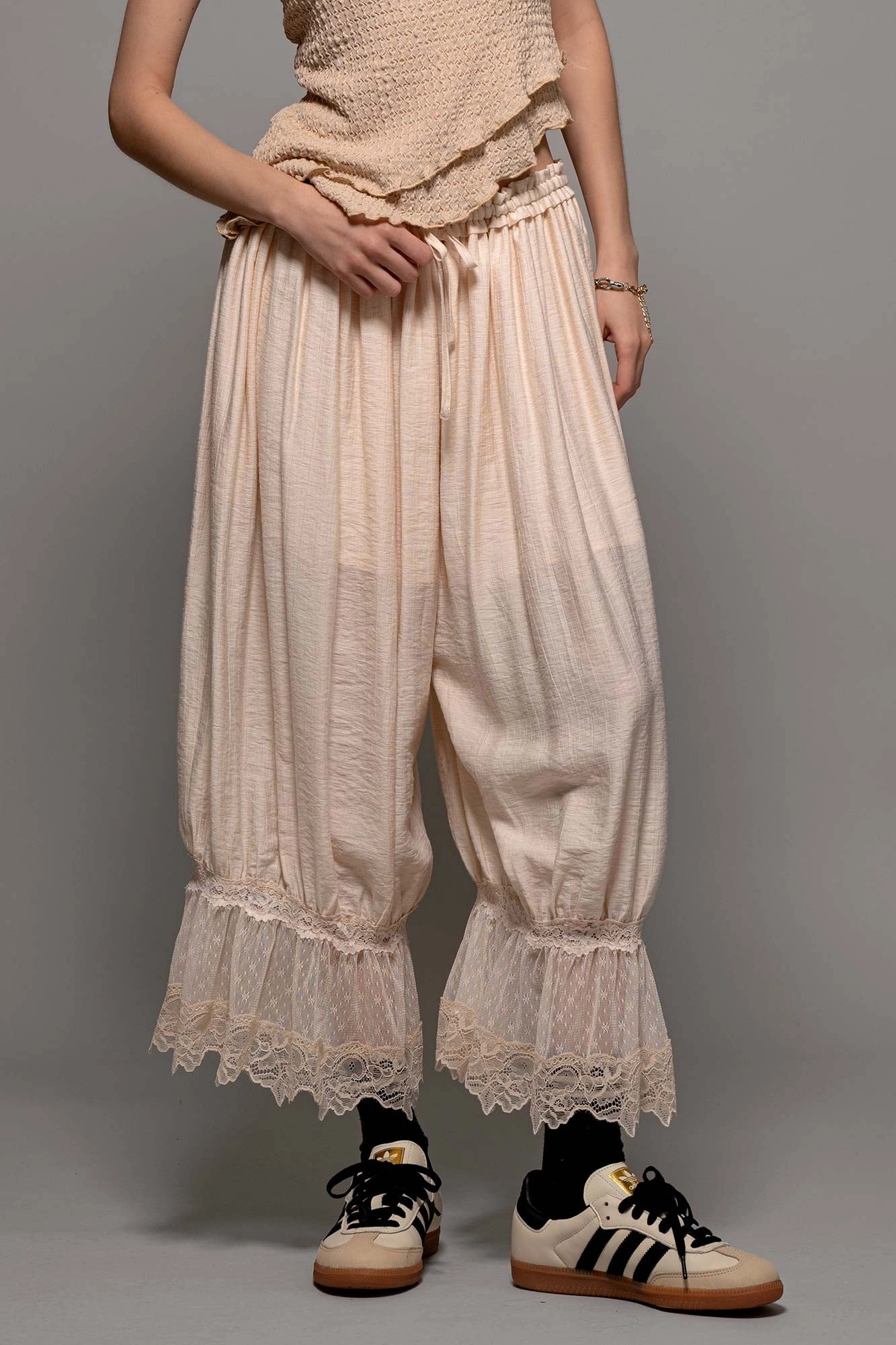 Angelic Bloomer Pants - Ivory Sweat Absorbing Lining