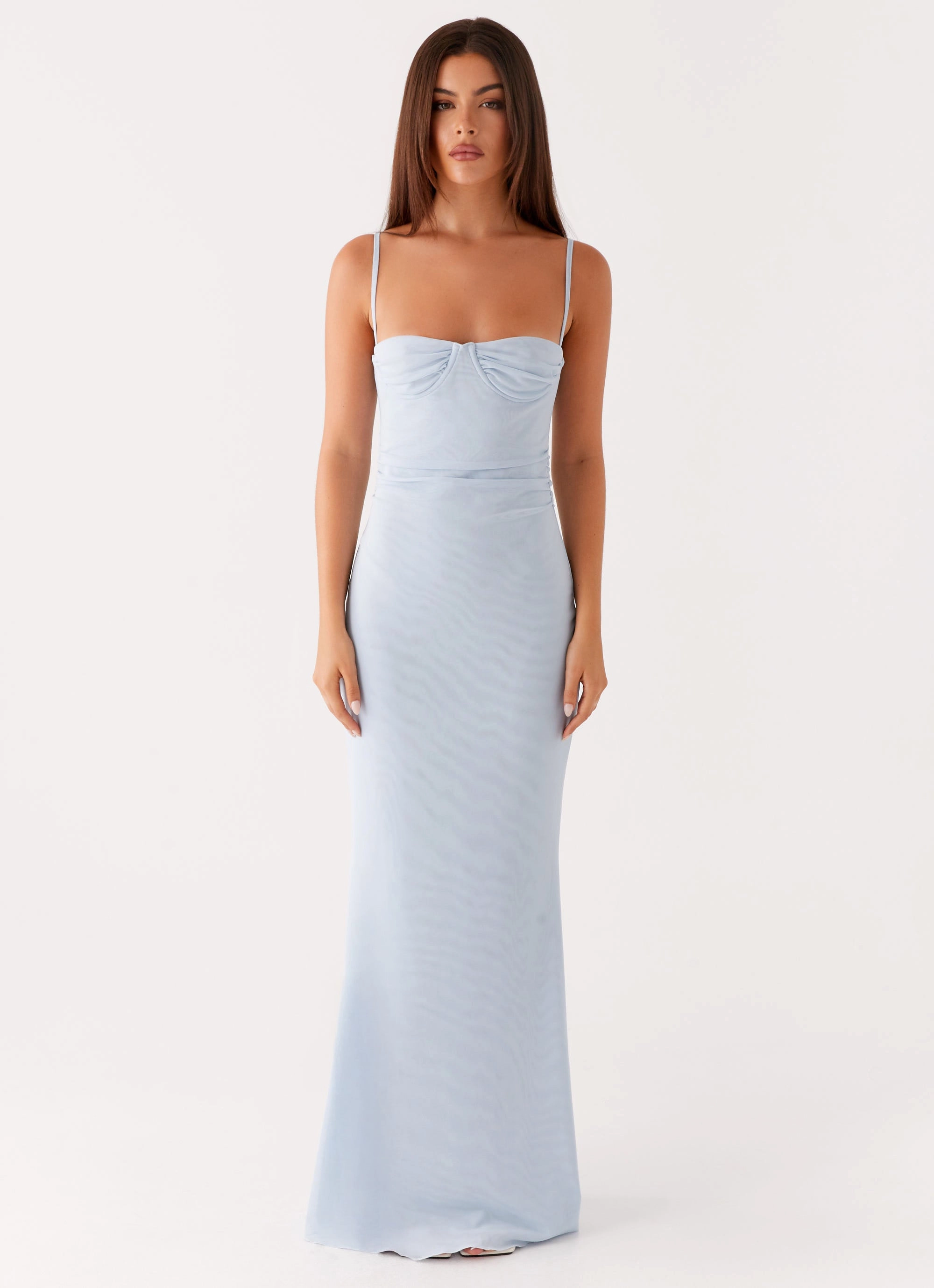 Casual Essential Fit Vibe Anna Sophia Maxi Dress - Blue