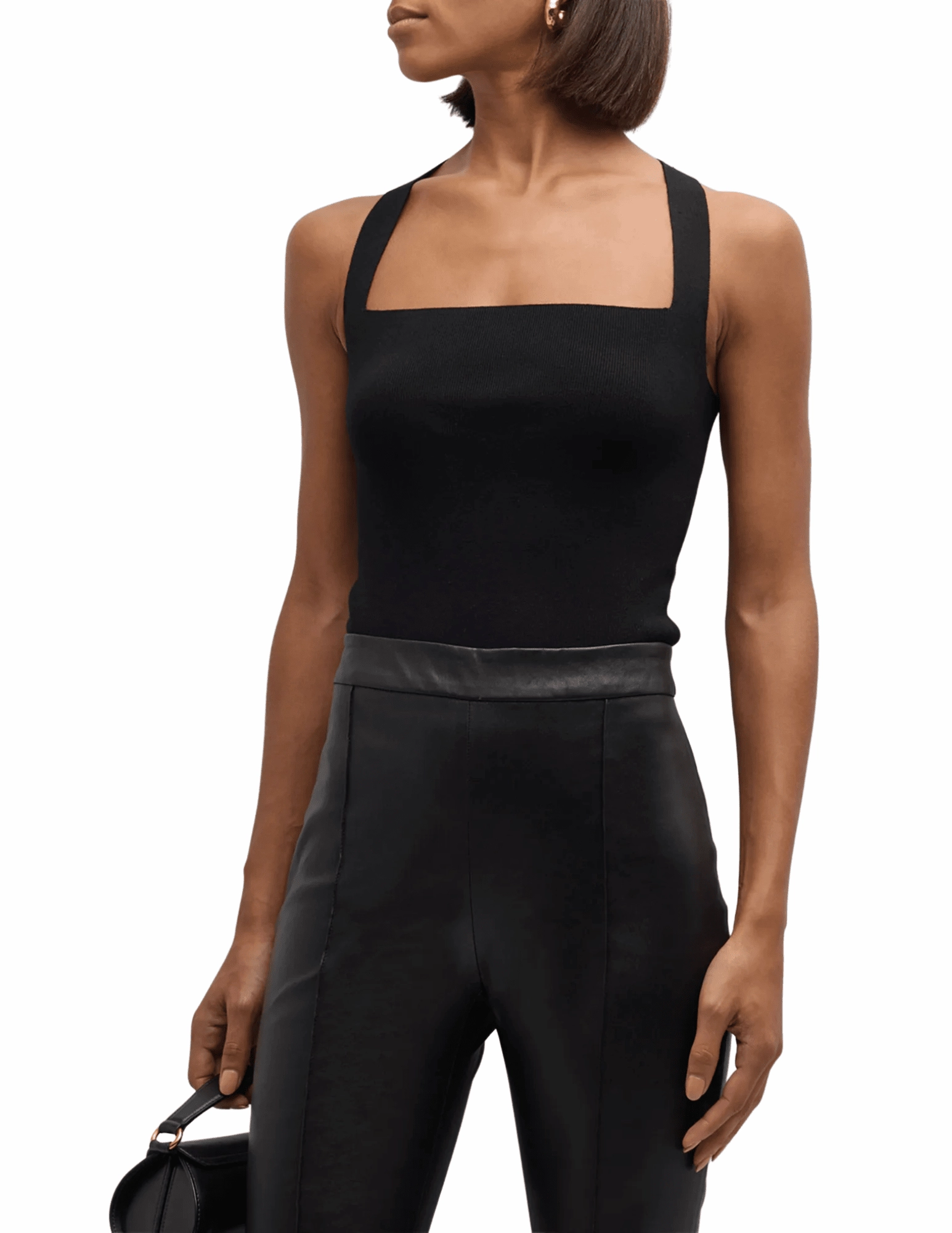 MoistureControlLiner Versatile Style Cult Gaia Crawford Knit Square Knit Top