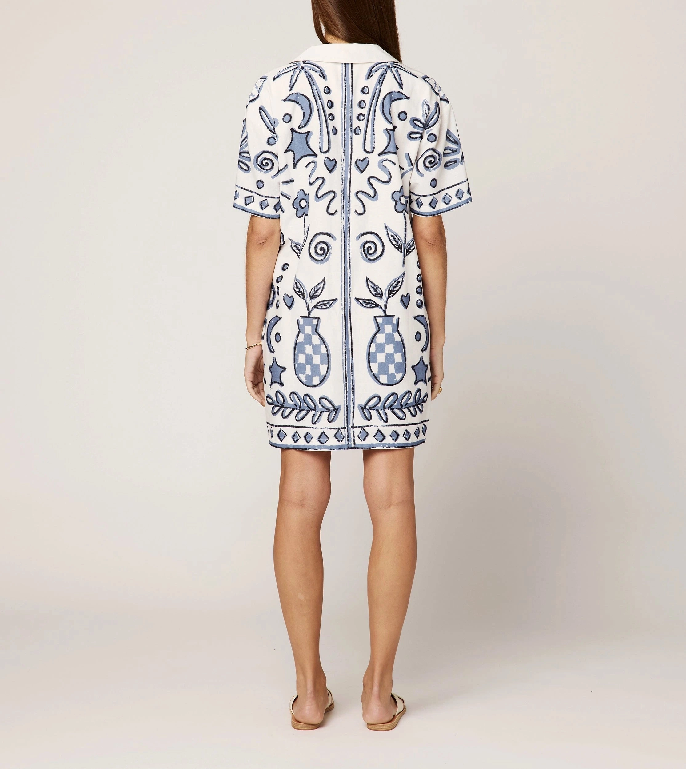 Sandy Mini Dress | Verona Vibrant Light Bloom Zone