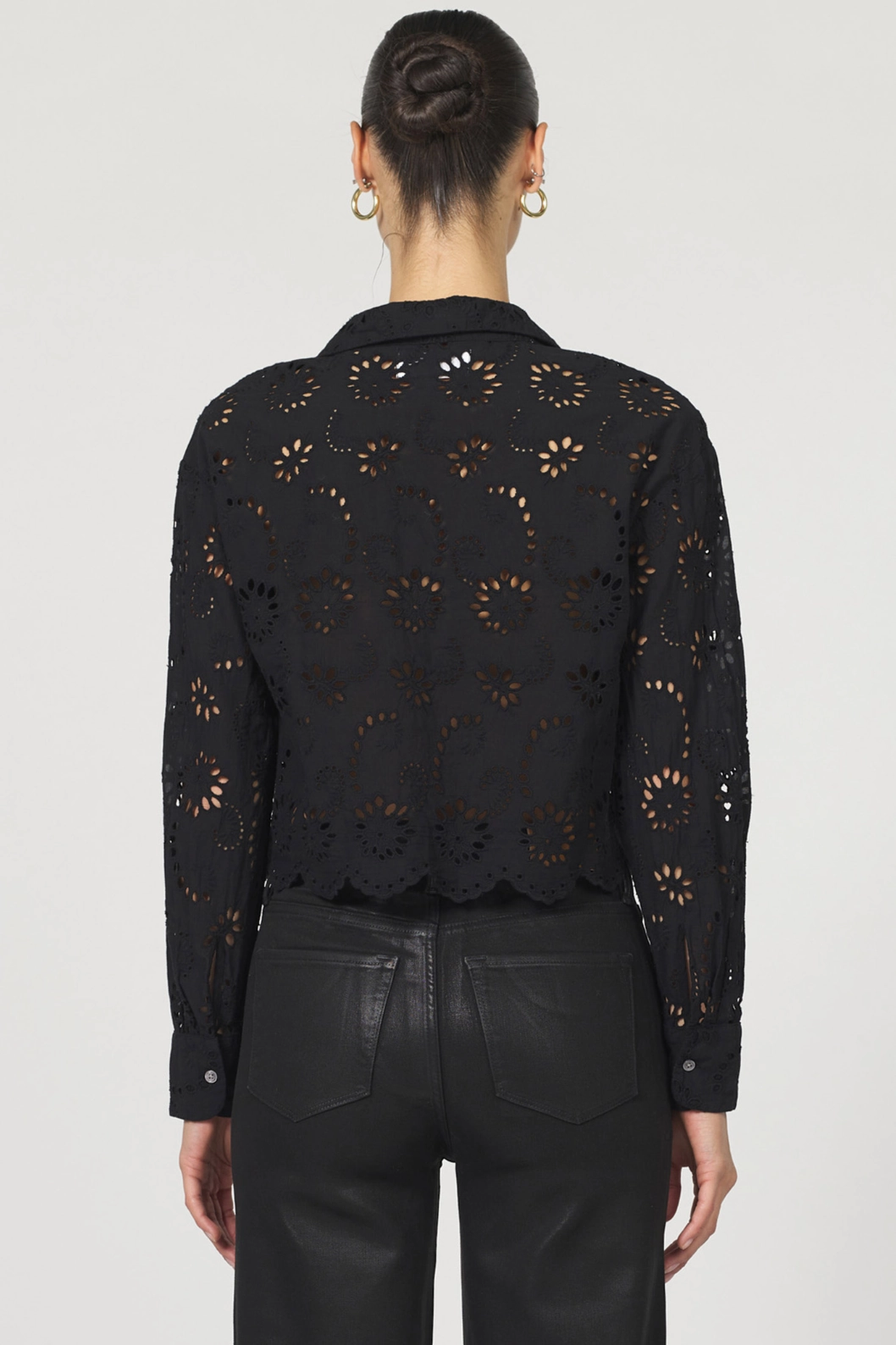 QuickRelease Closure Miranda Eyelet Lace Top