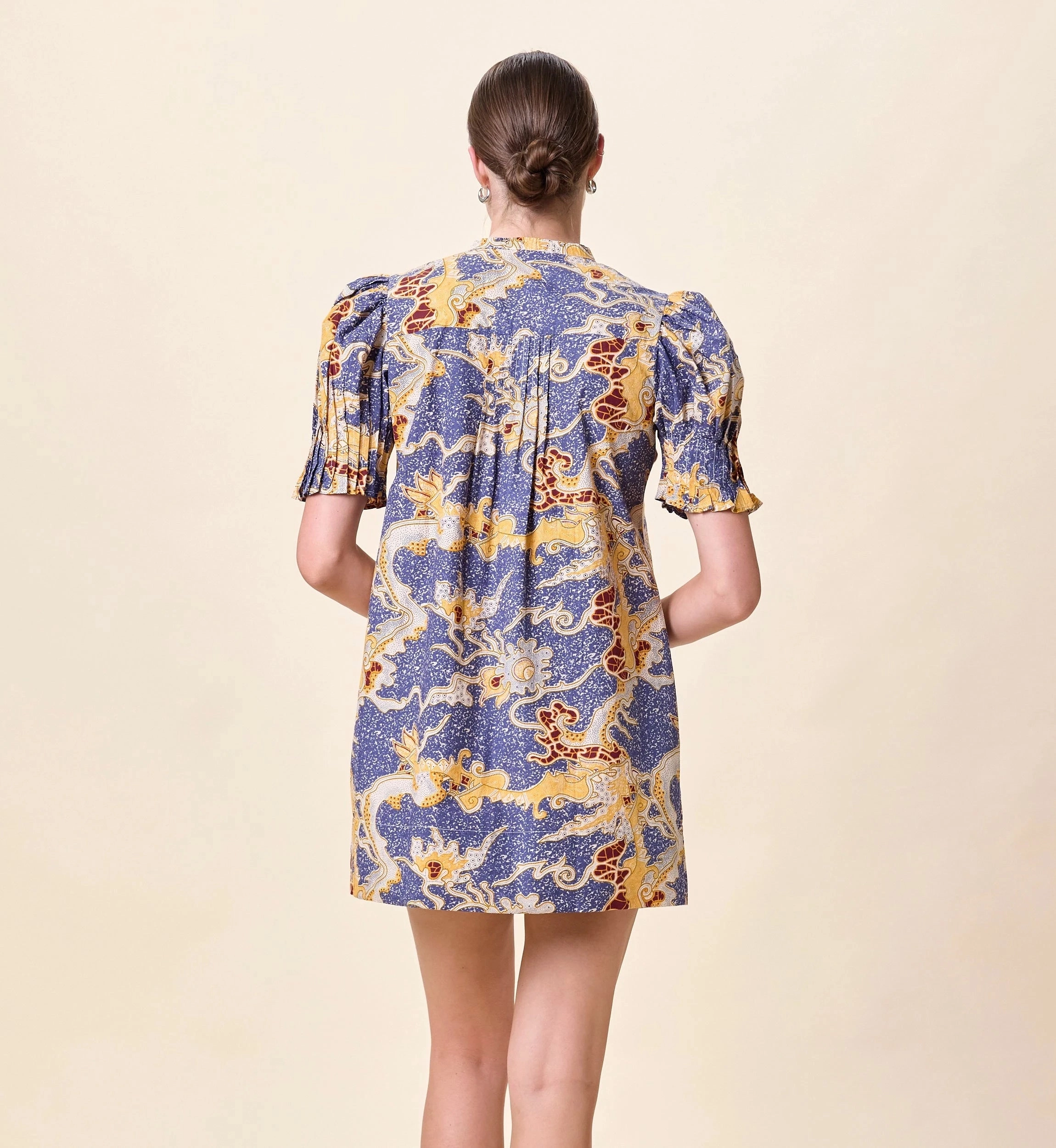 PunctureResistantReinforcement Nadia Mini Dress | Blue Castello