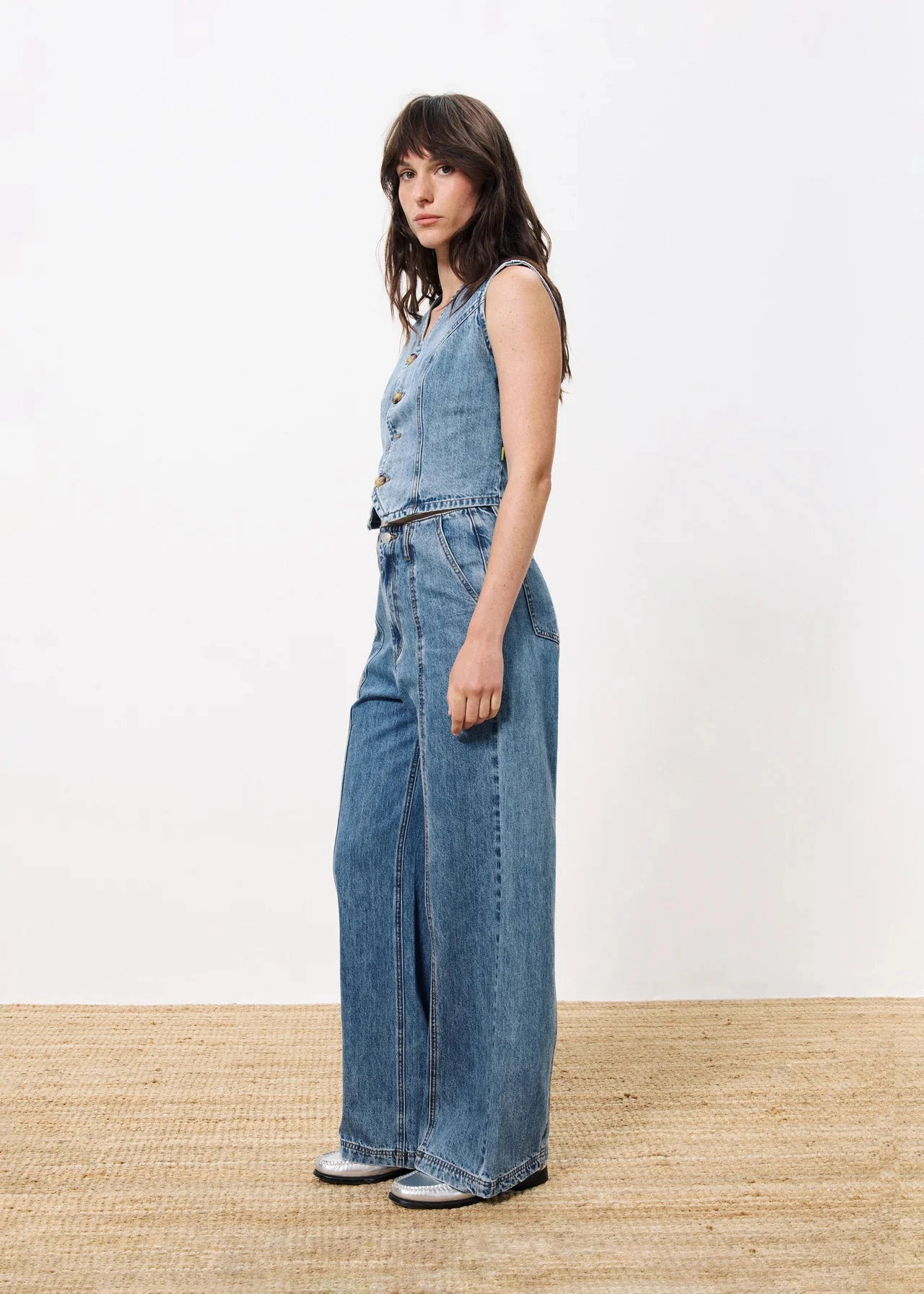 FRNCH Aela Jeans No Ride Up Quick Conversion Hem