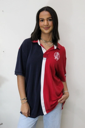 BreathableMoistureBarrier WeightedHem Tommy Hilfiger Vintage Polo