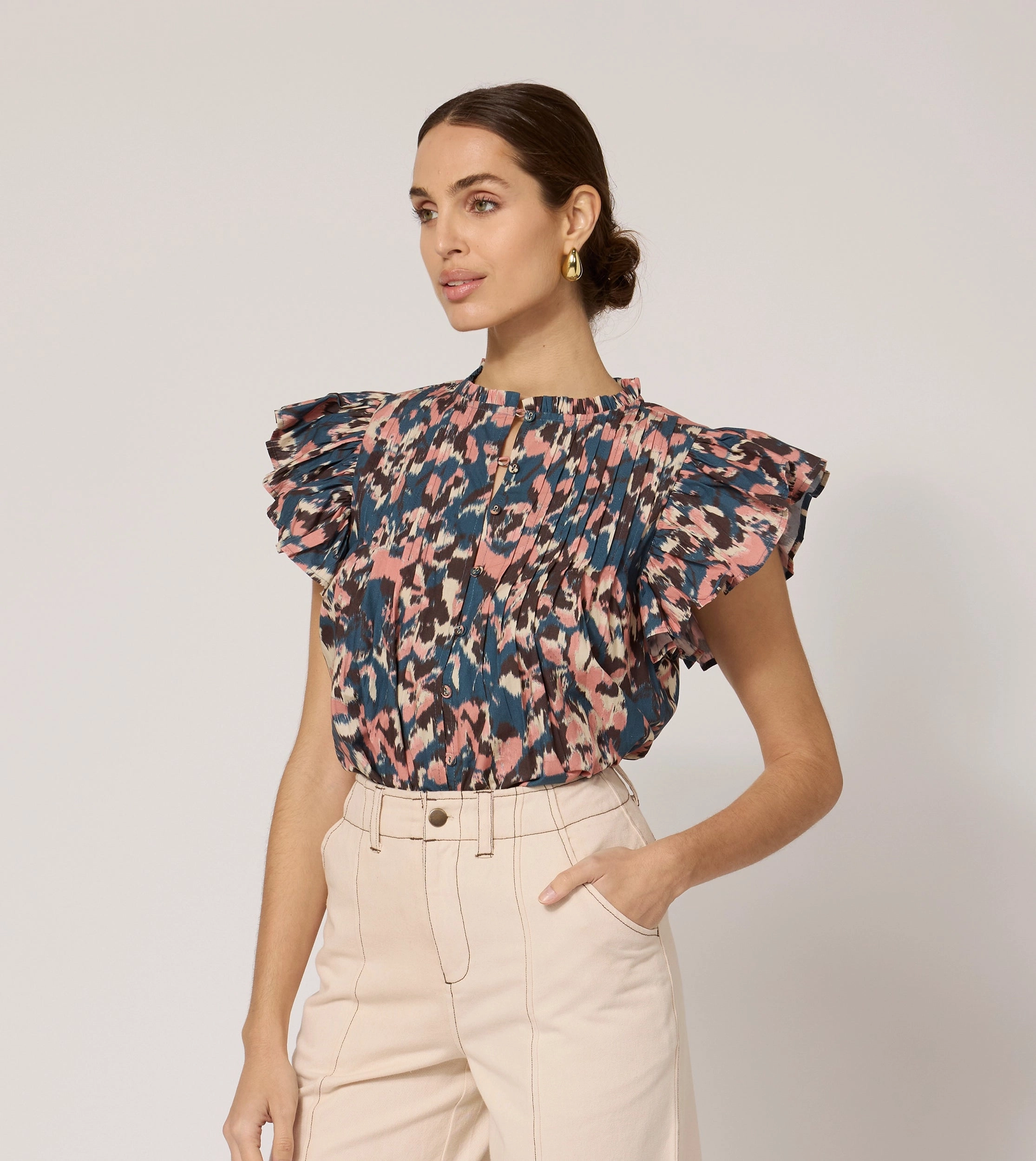AntiPillingTechnology Maritza Blouse | Le Jules