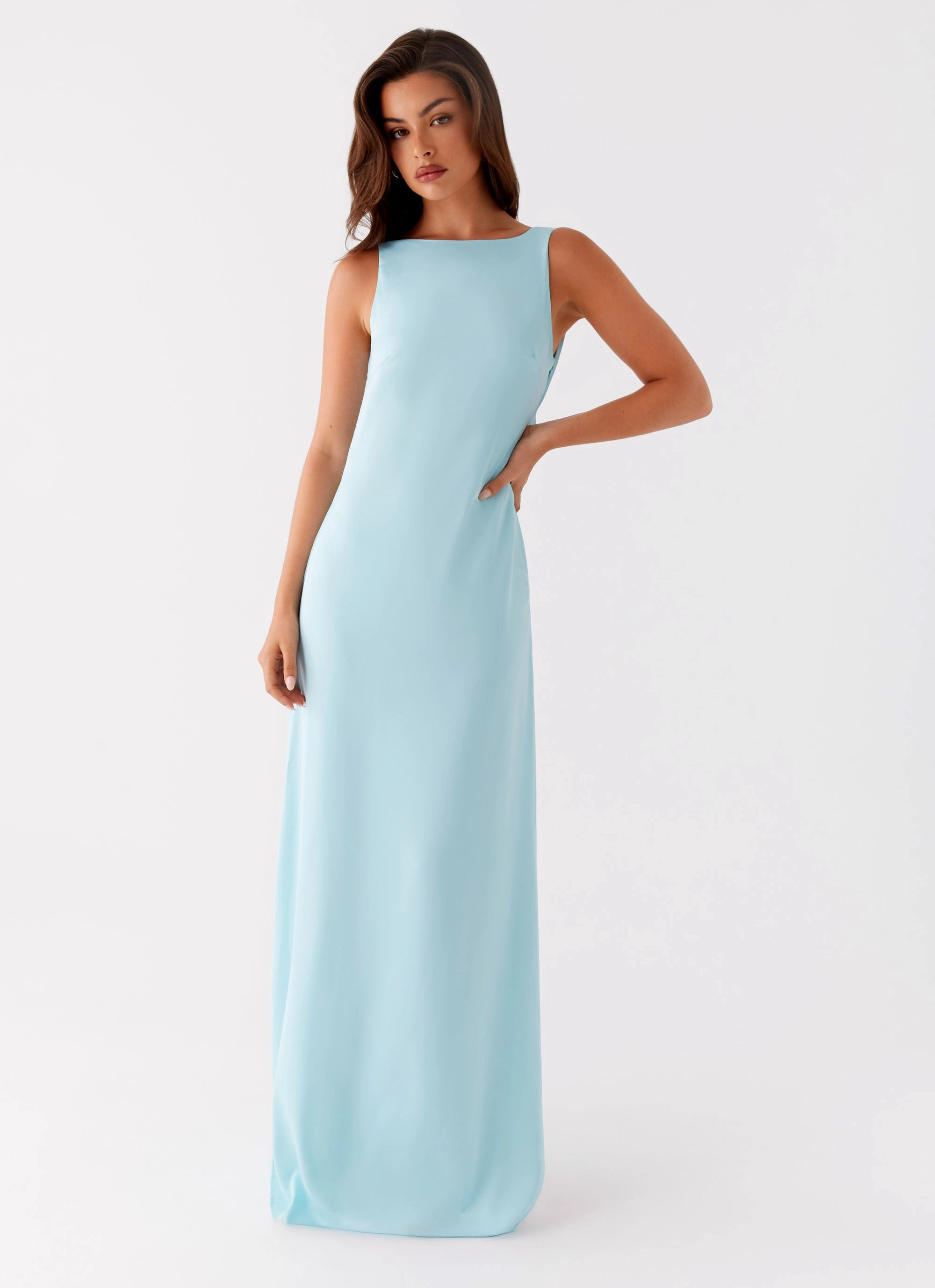 Ronnie Maxi Dress - Blue Breeze Flow