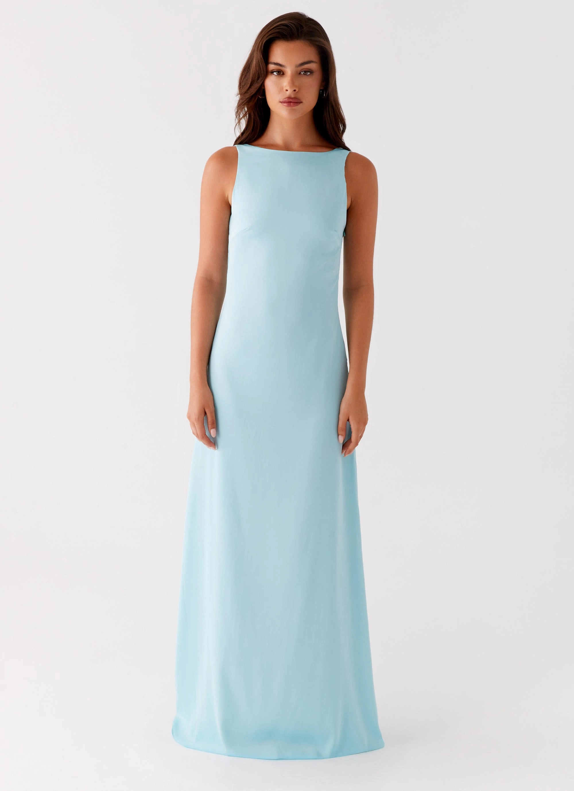 Front Detail Timeless Look Wear Ronnie Maxi Dress - Blue