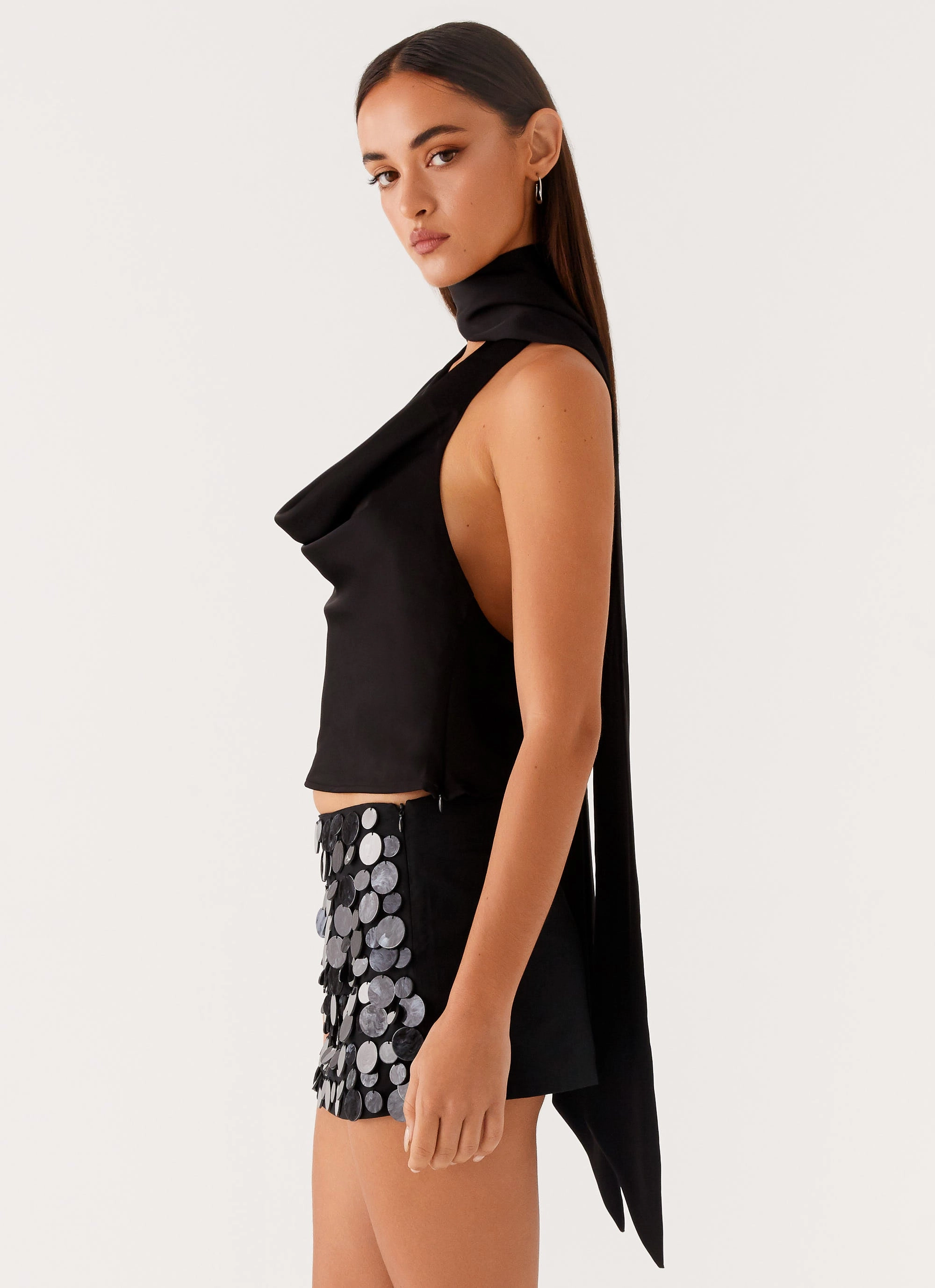 Catching Feelings Top - Black Hypoallergenic Inner Layer MeshVentilation