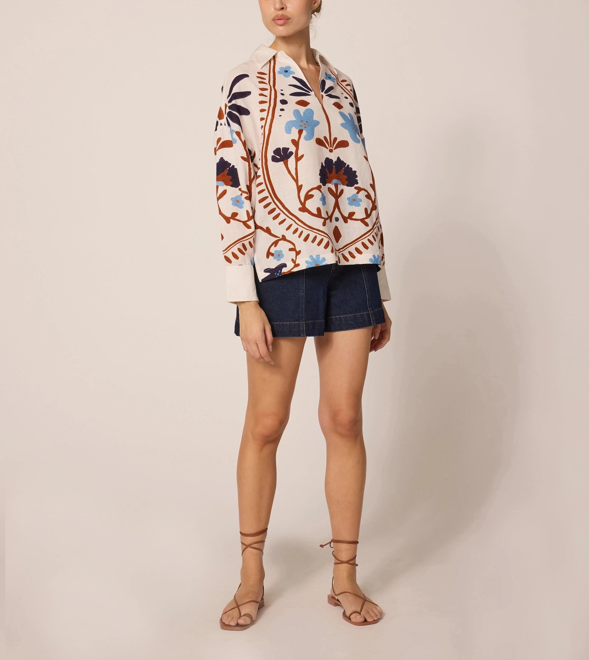 Miranda Blouse | Liliana Reflective Detailing