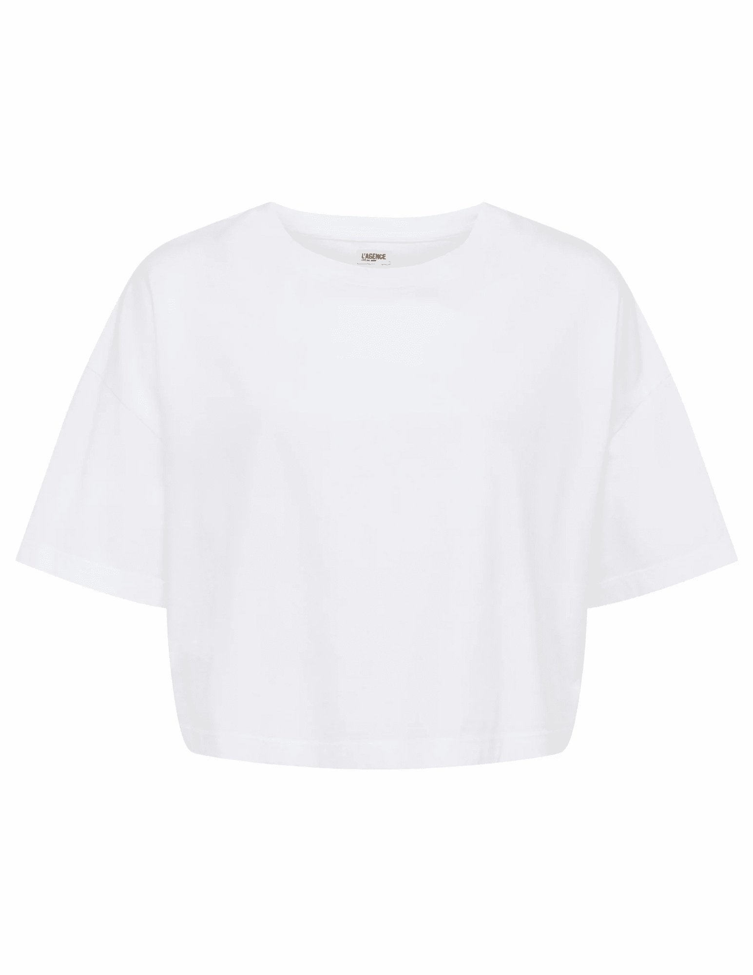 Easy Fit Wear Standard Body Fit L'AGENCE Daria Oversized Cropped Tee