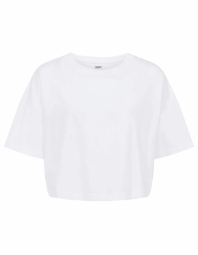 Easy Fit Wear Standard Body Fit L'AGENCE Daria Oversized Cropped Tee