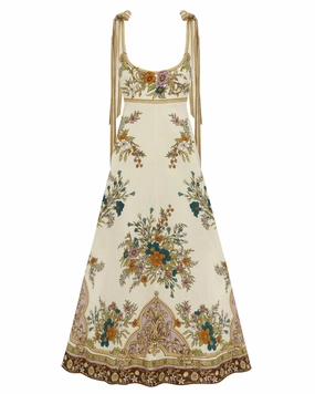 Antoinette Ballet Sundress in Cream Spring-Season
